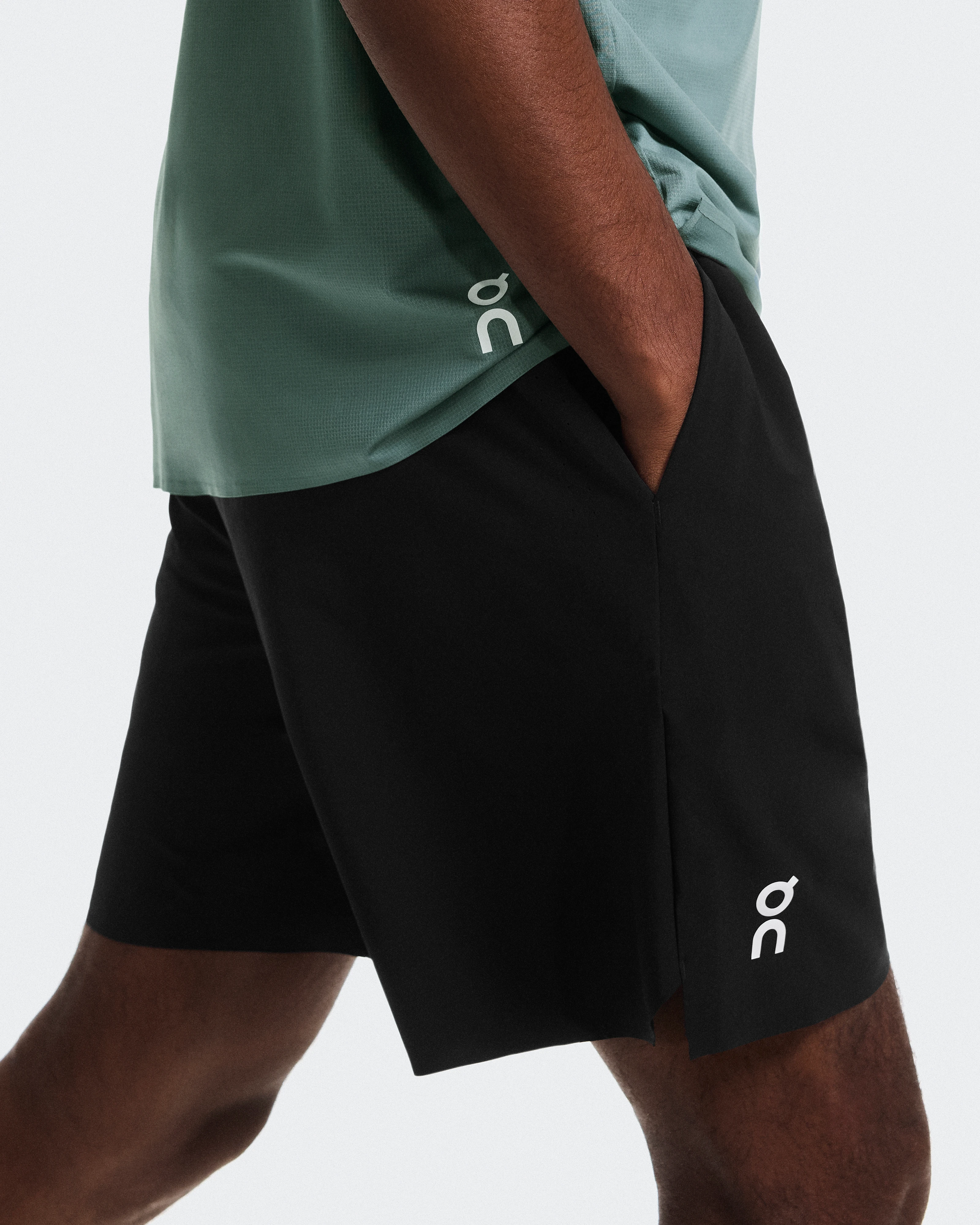 On 7" Court Shorts Black Homme Shorts