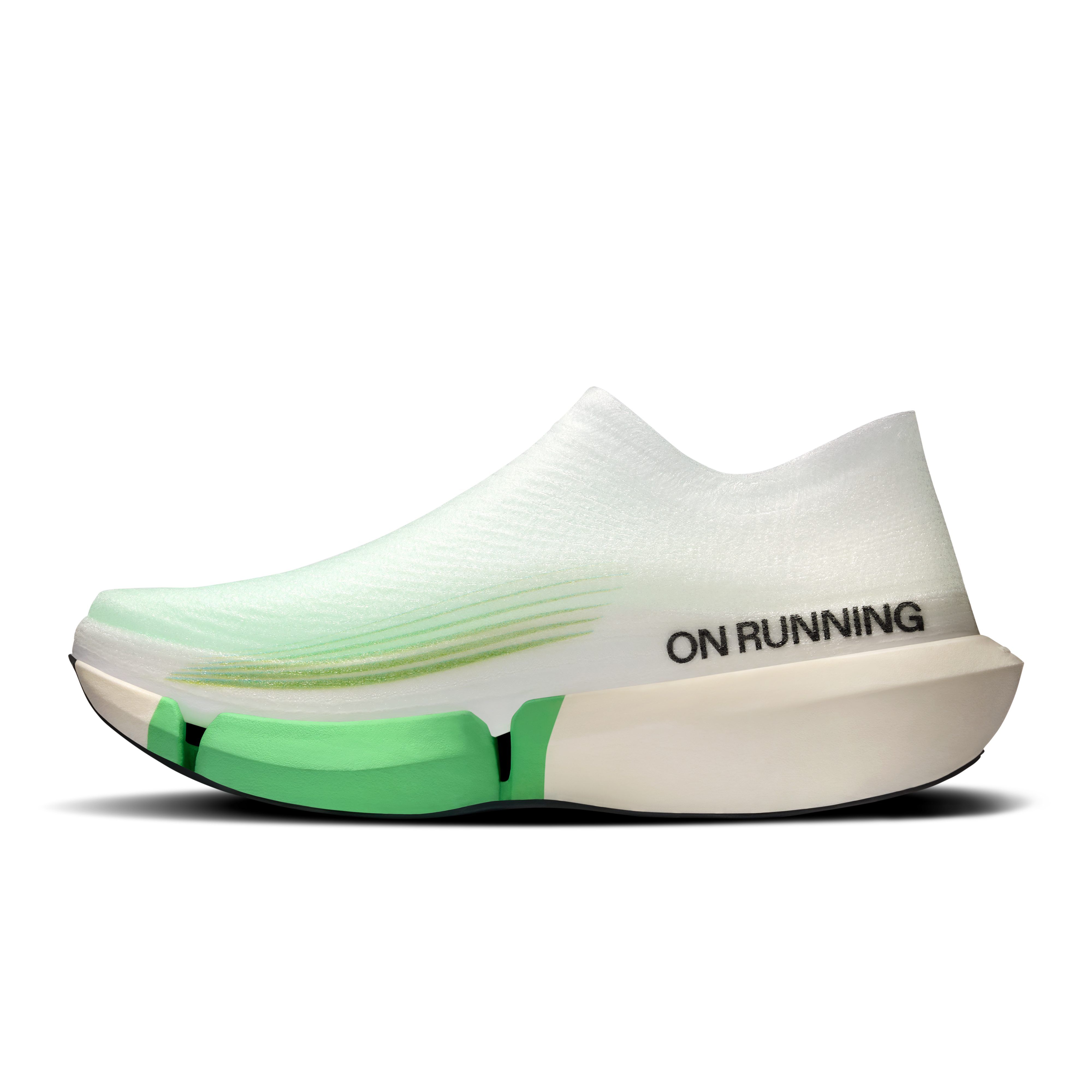 On LightSpray Cloudboom Strike 2 White & Verdite Unisexe – Marathons, vitesse Chaussures