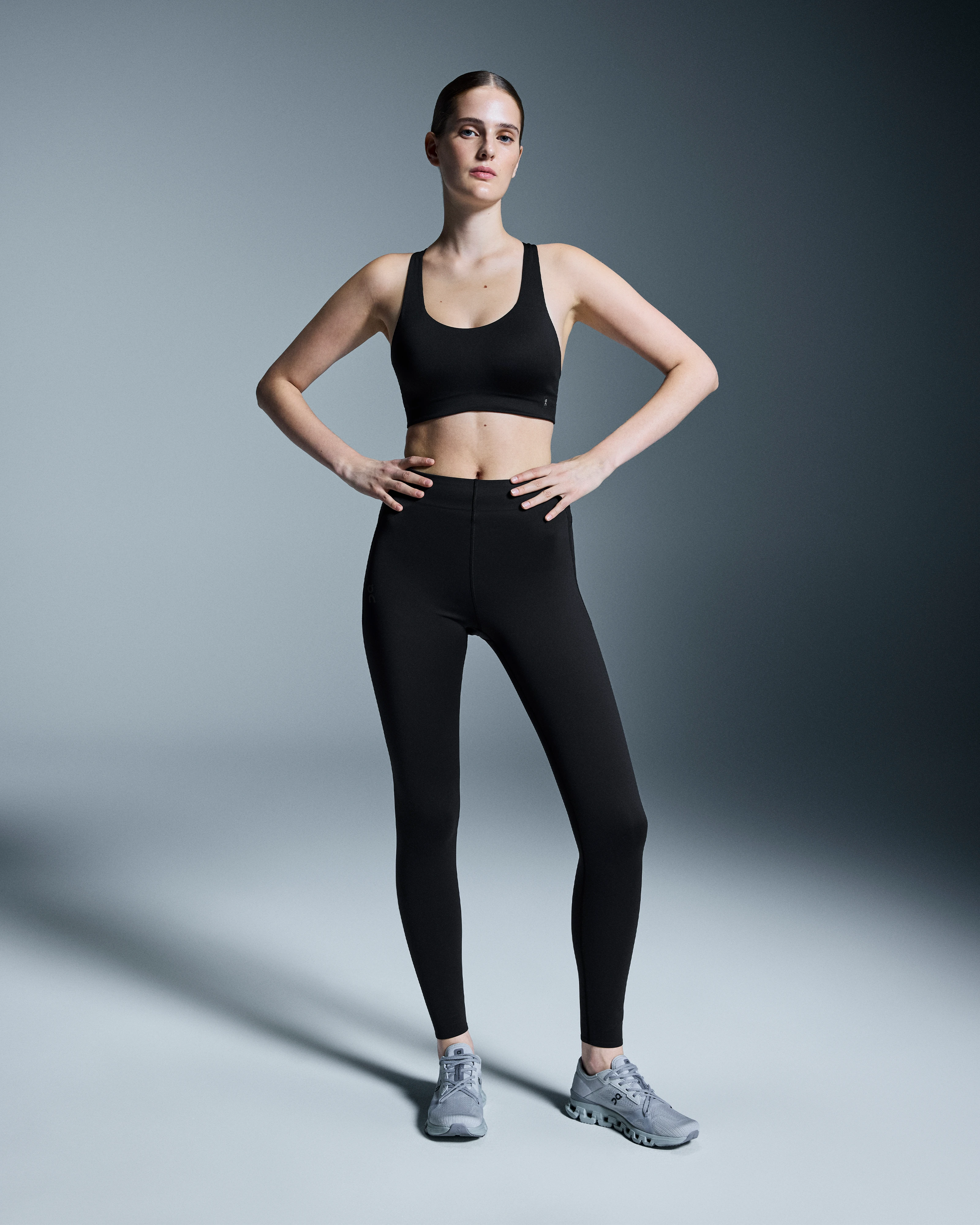 On Train Tights Black Femme Leggings