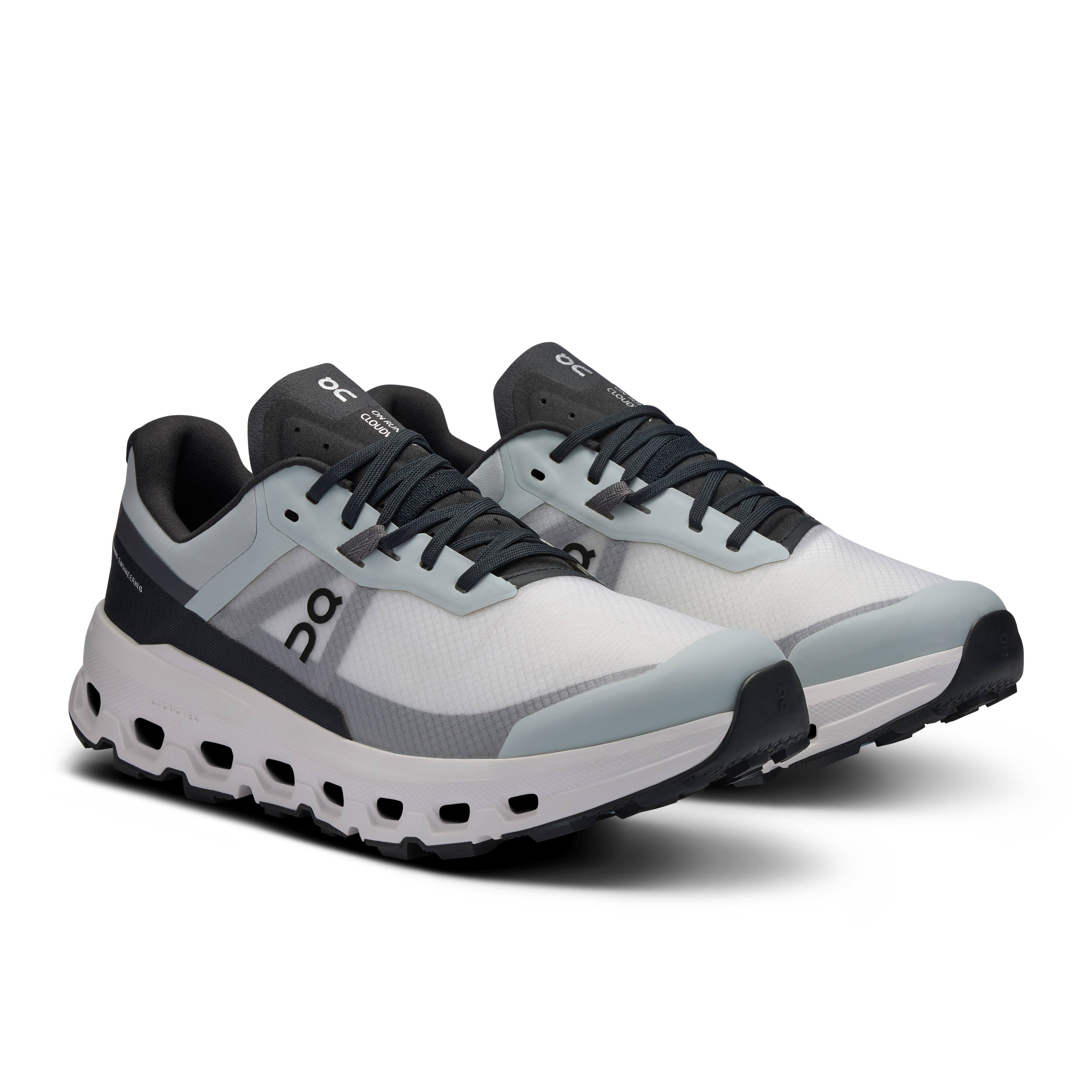 On Cloudvista 2 Glacier & Eclipse Femme Running de trail Chaussures