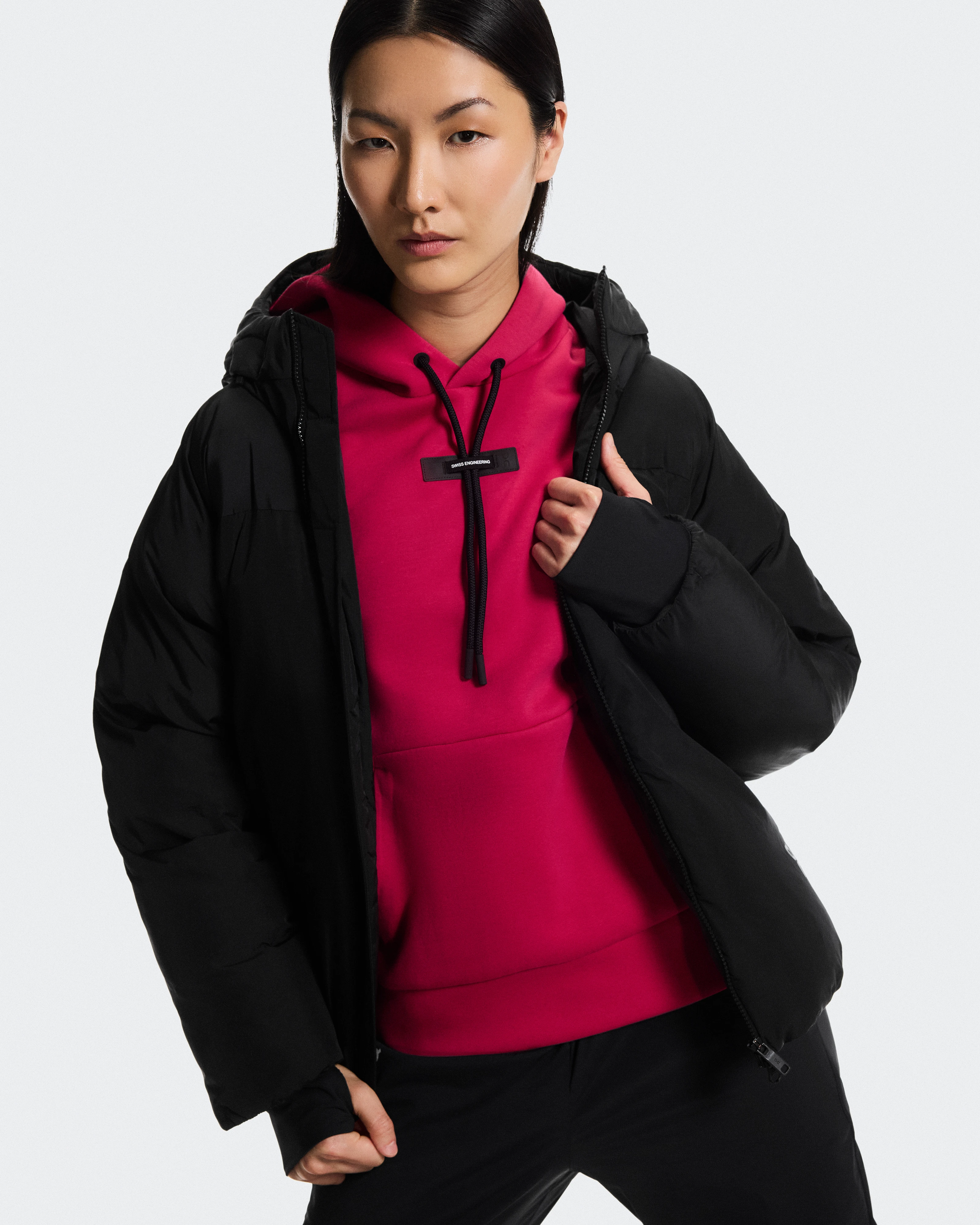 On All-Day Puffer Jacket Black Femme Vestes