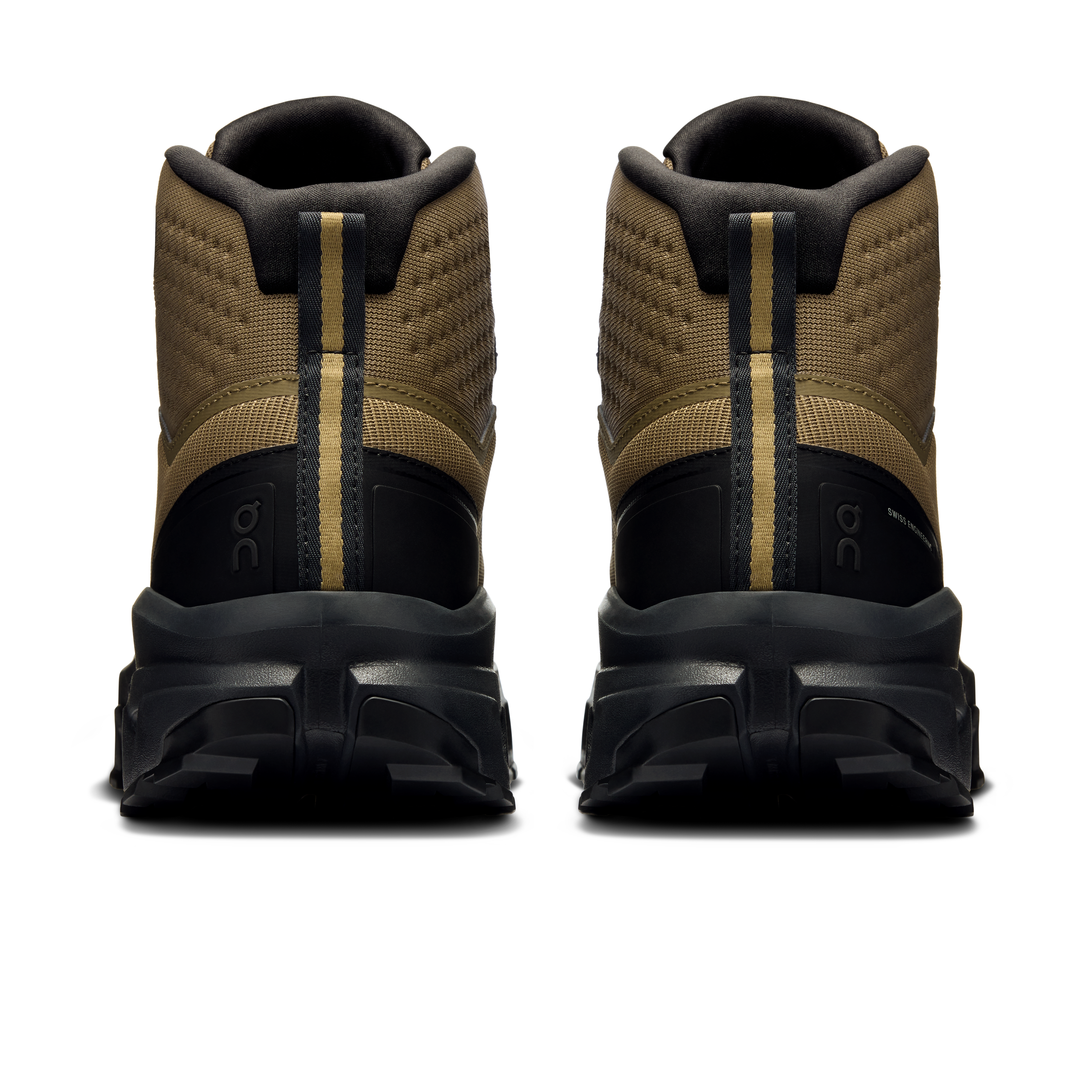 On Cloudrock Mid Waterproof Hunter & Black Homme Randonnée Chaussures