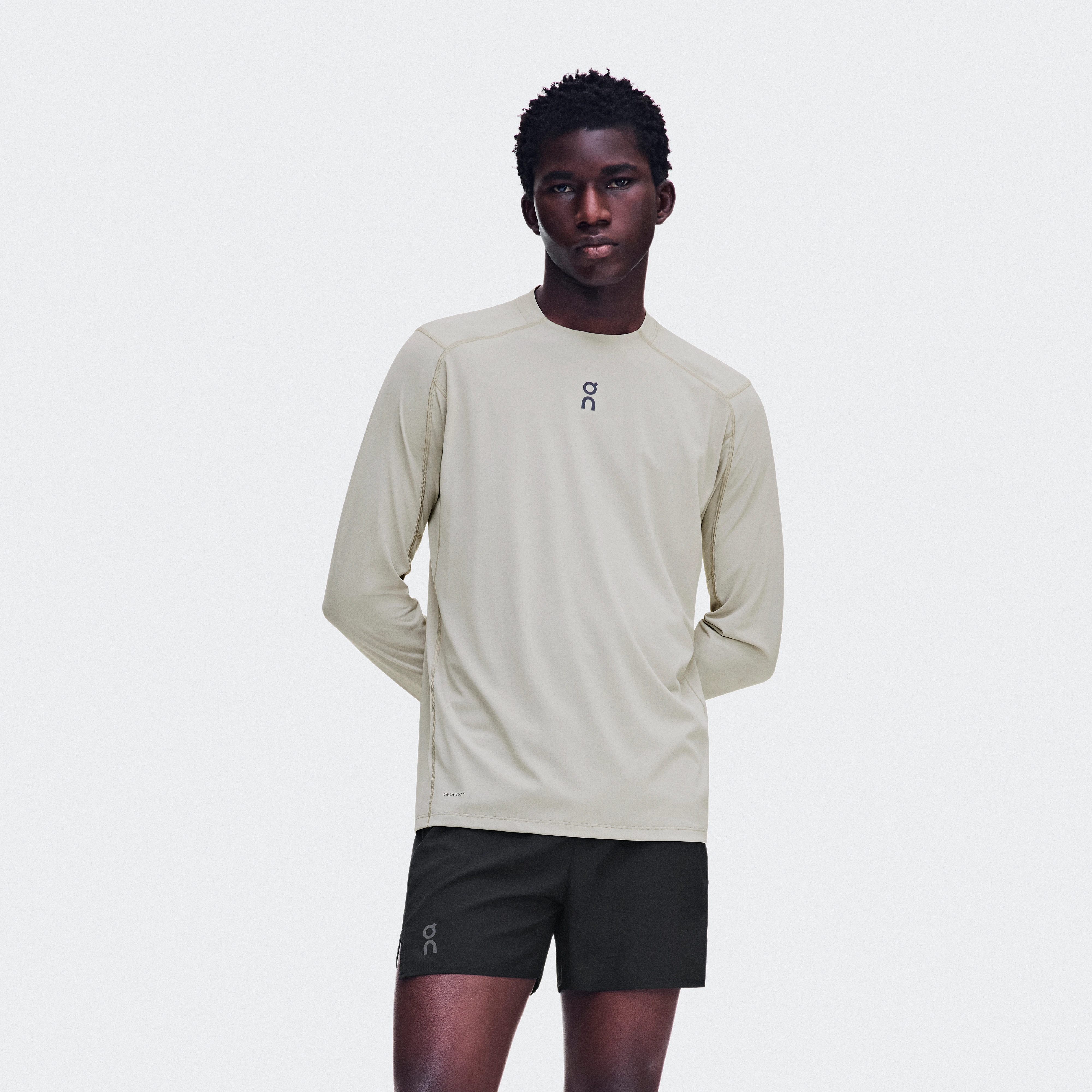 On Trail Long-T Solar Brume Homme – Trail running, UPF40+, running par temps chaud et ensoleillé Hauts et t-shirts