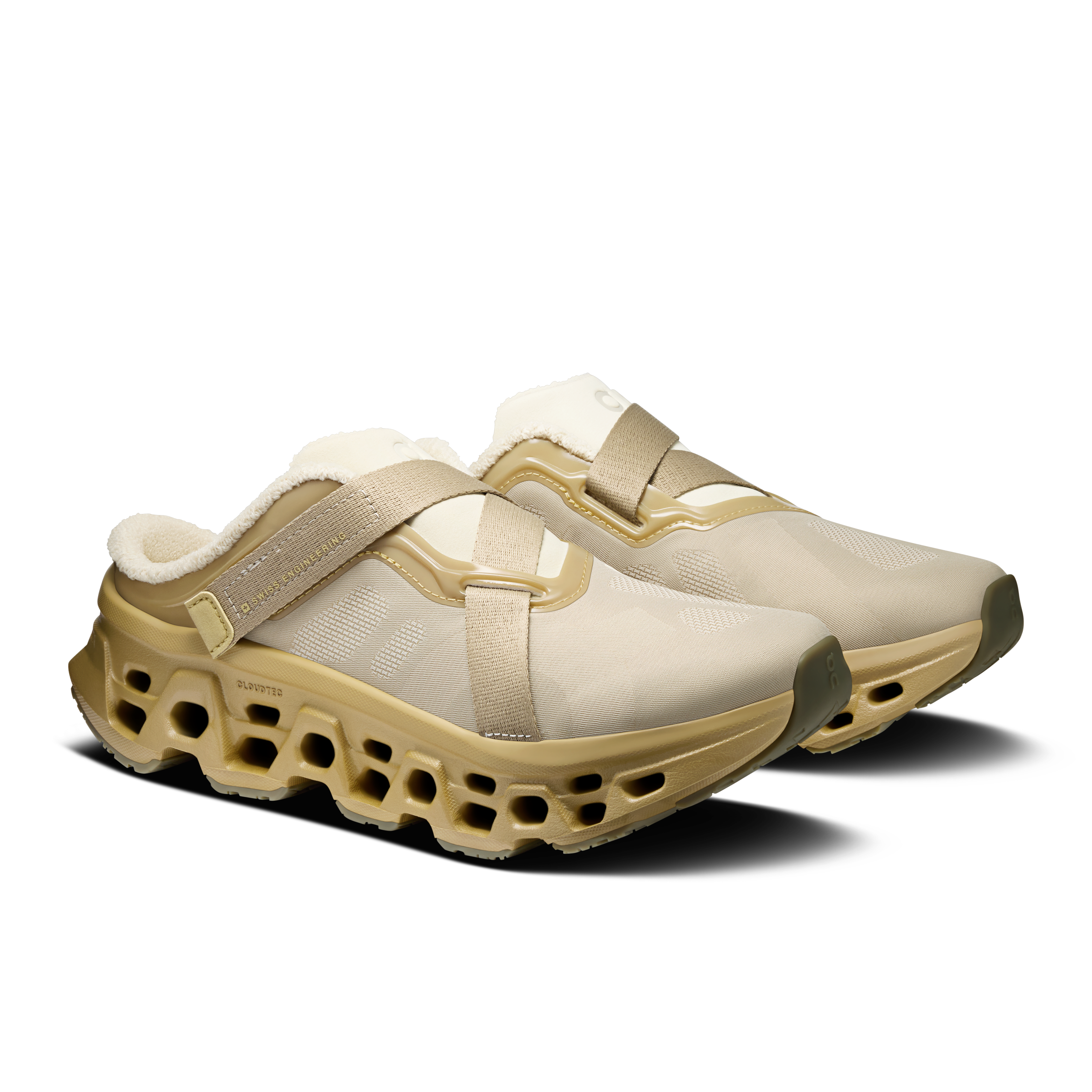On Cloudmonster 3 Mule Loess & Hare Femme Active Life Chaussures