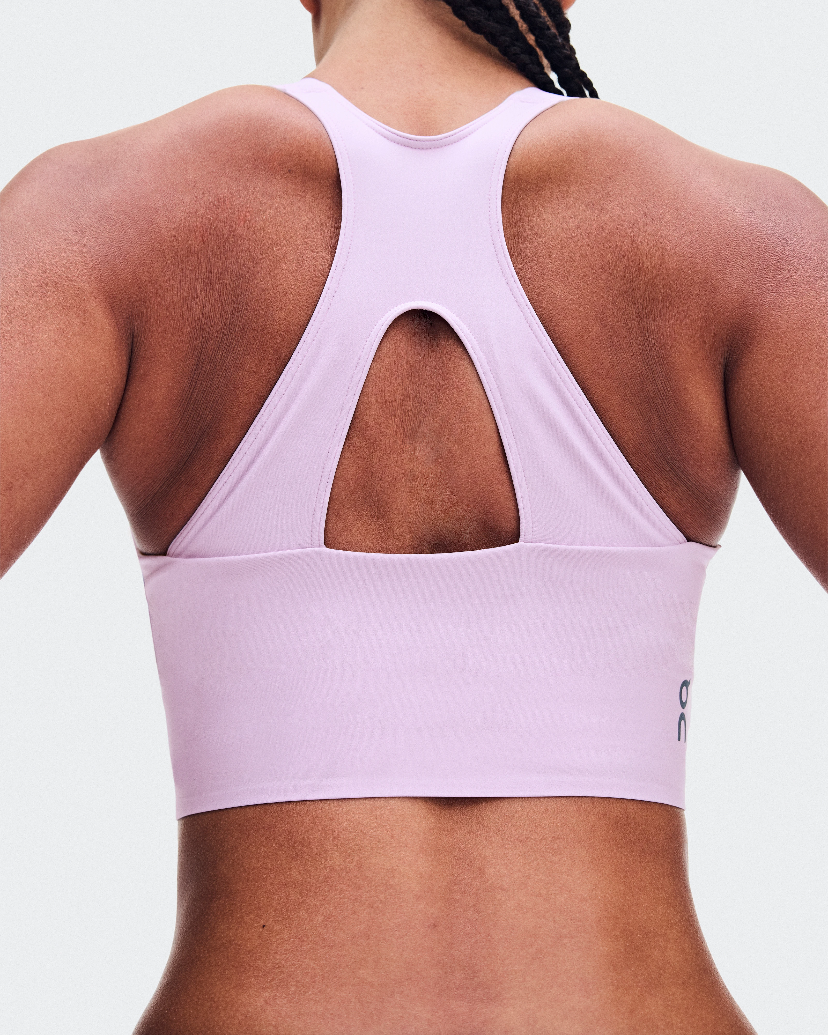 On Performance Crop Foxglove Femme Hauts et t-shirts