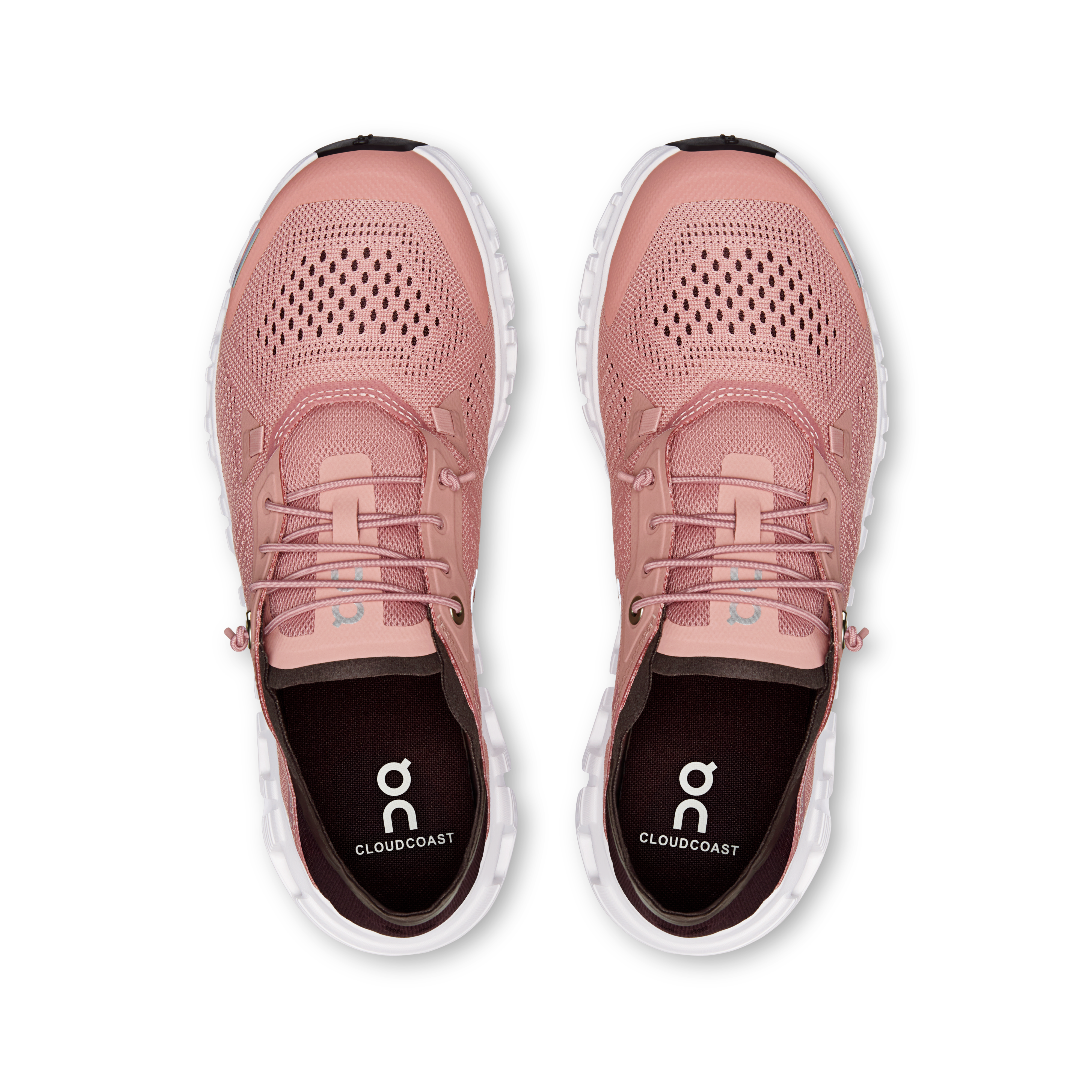 On Cloud 6 Coast Dustrose & Ox Femme – Voyage, Zero Gravity CloudTec®, respirabilité Chaussures