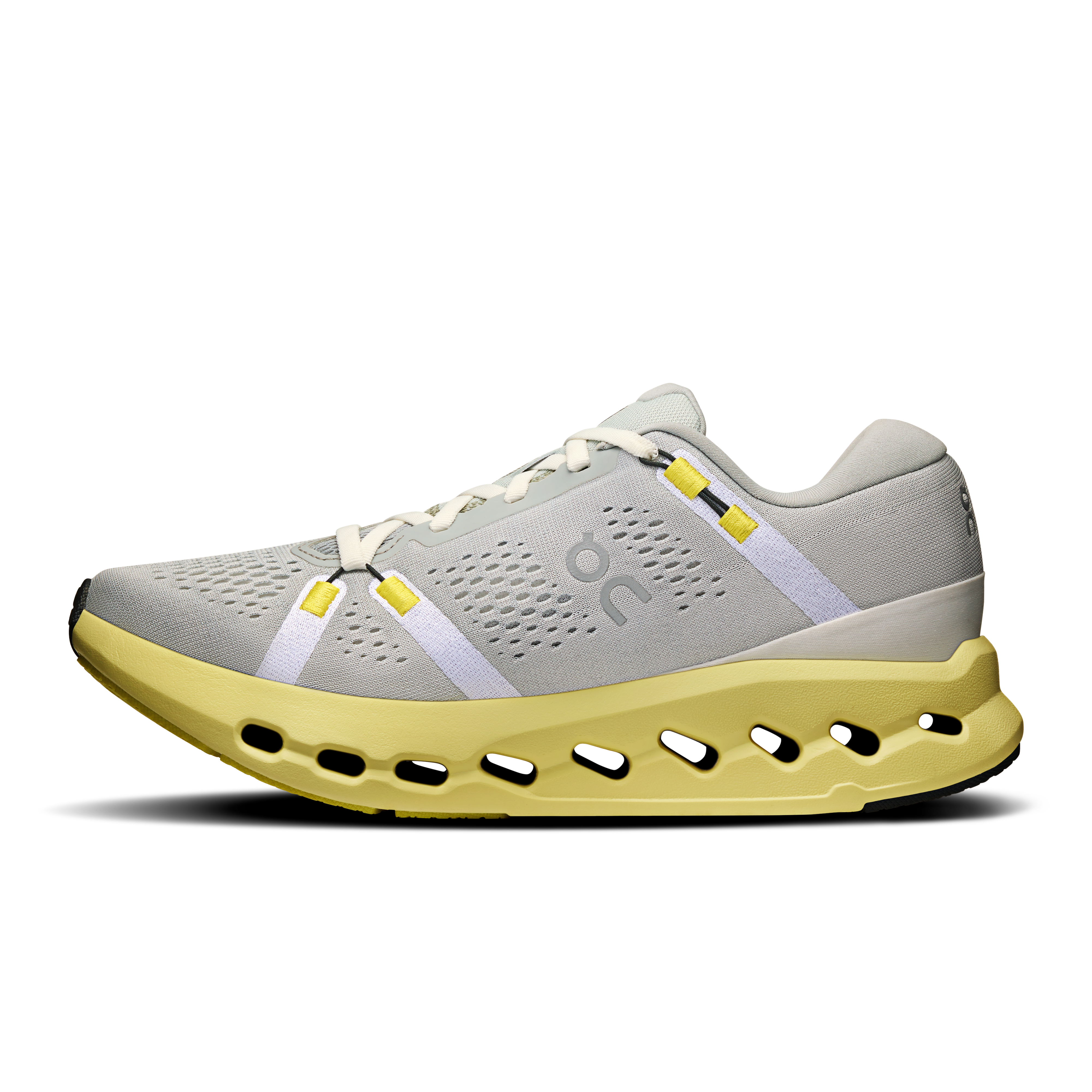 On Cloudsurfer 2 Glacier & Limelight Femme Running sur route Chaussures