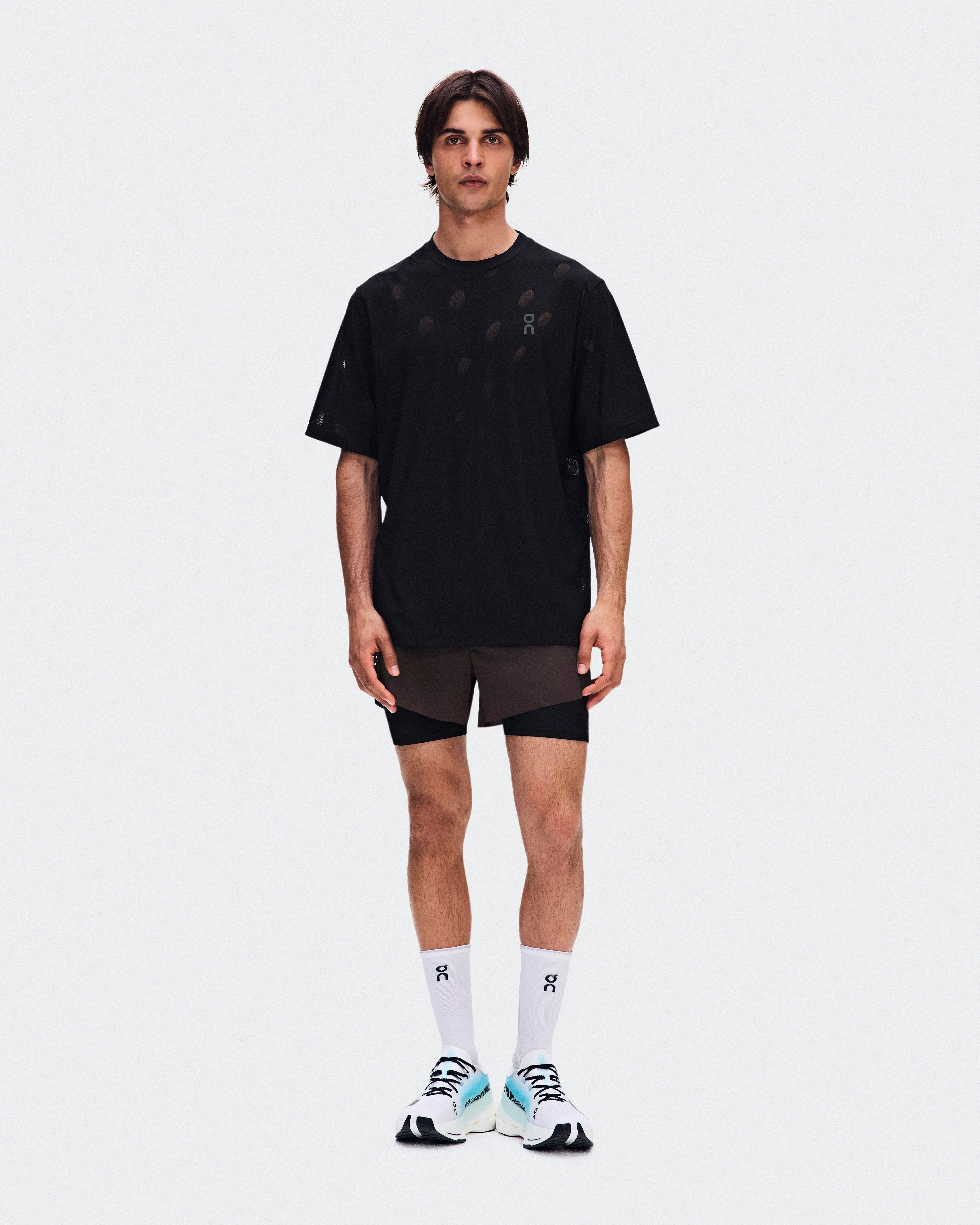 On Zero-T Breathe Black Homme Hauts et t-shirts