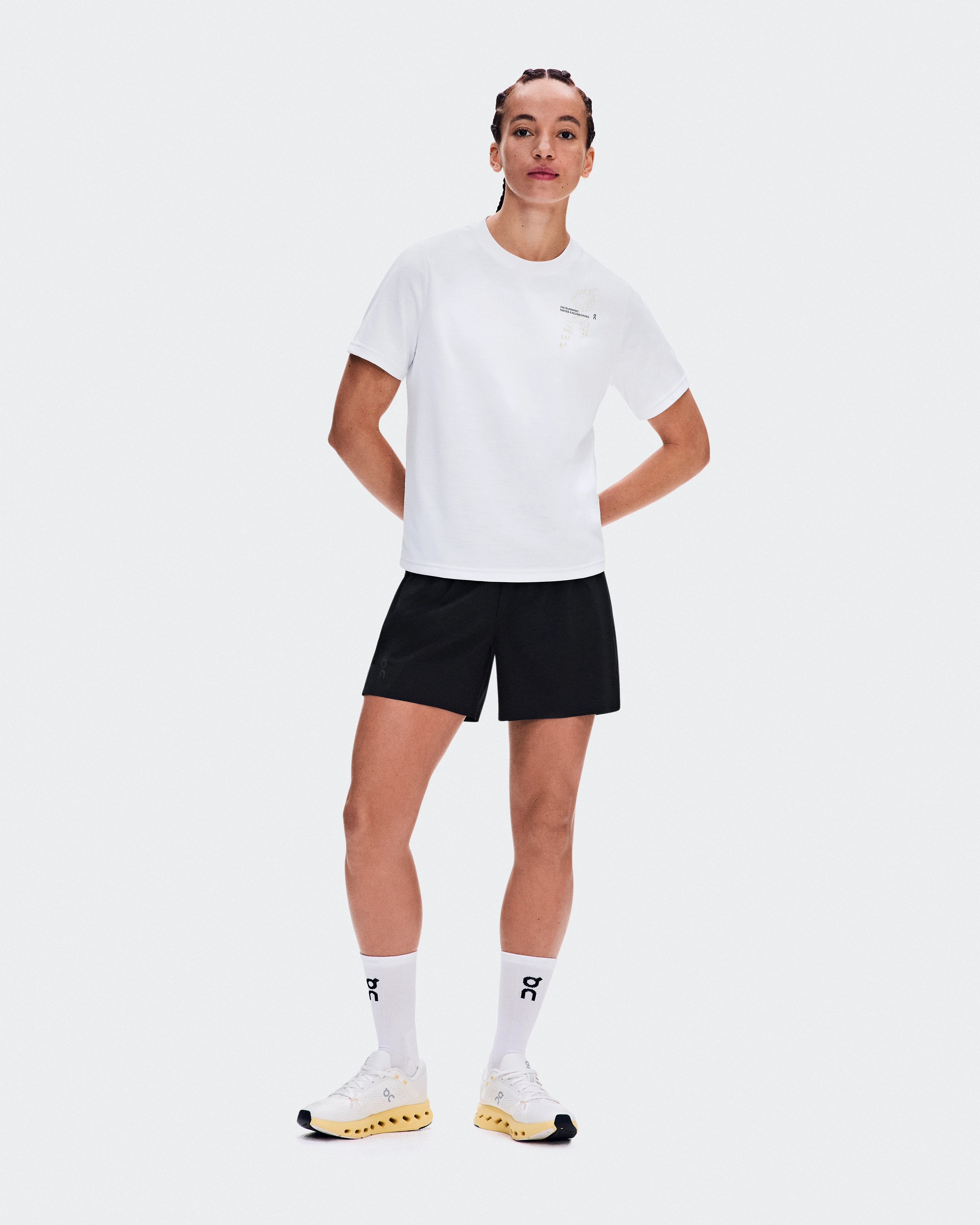 On On Run-T White Femme Hauts et t-shirts