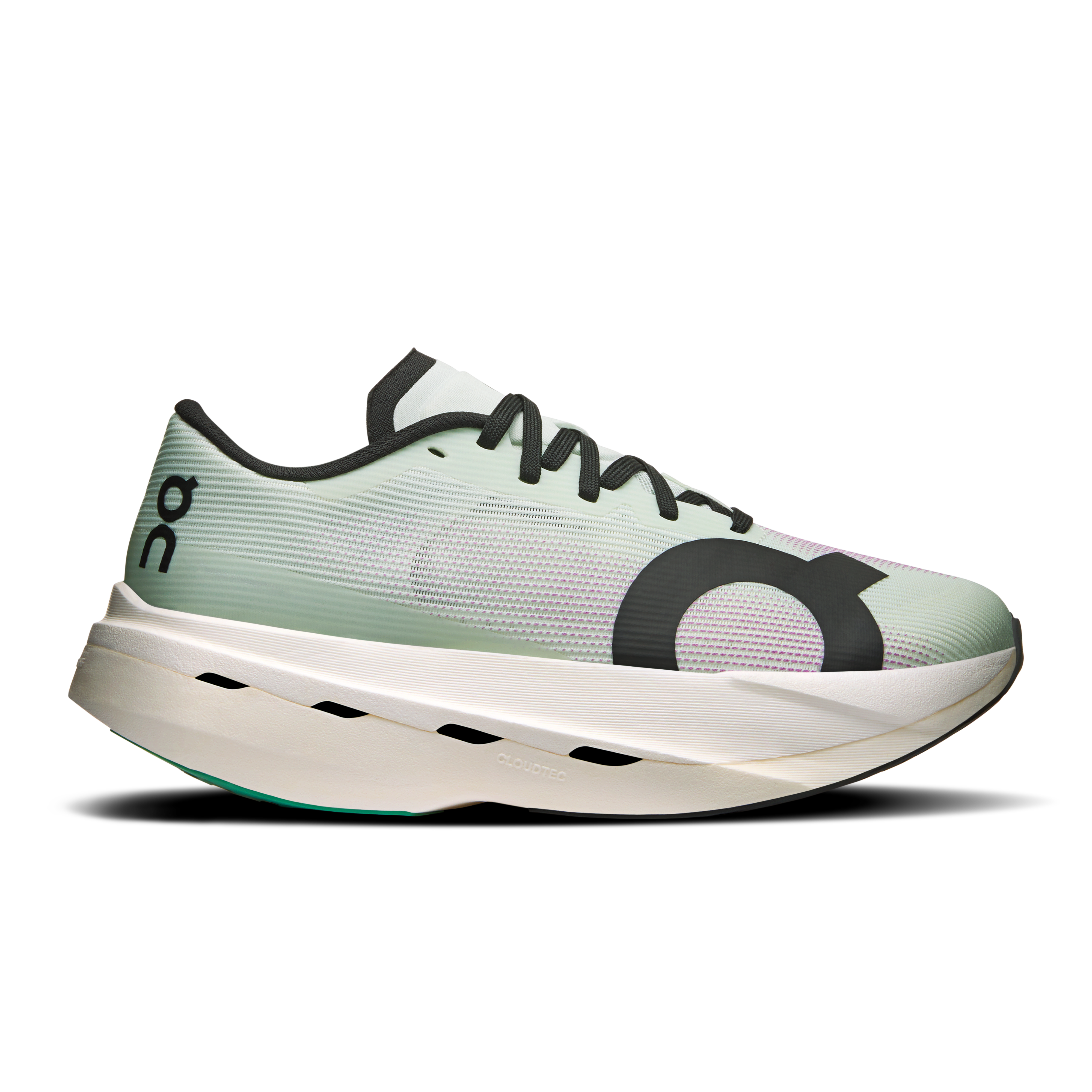 On Cloudboom Volt Iceberg & Sakura Femme – Route, compétition, vitesse, hyper-mousse Helion™ HF Chaussures