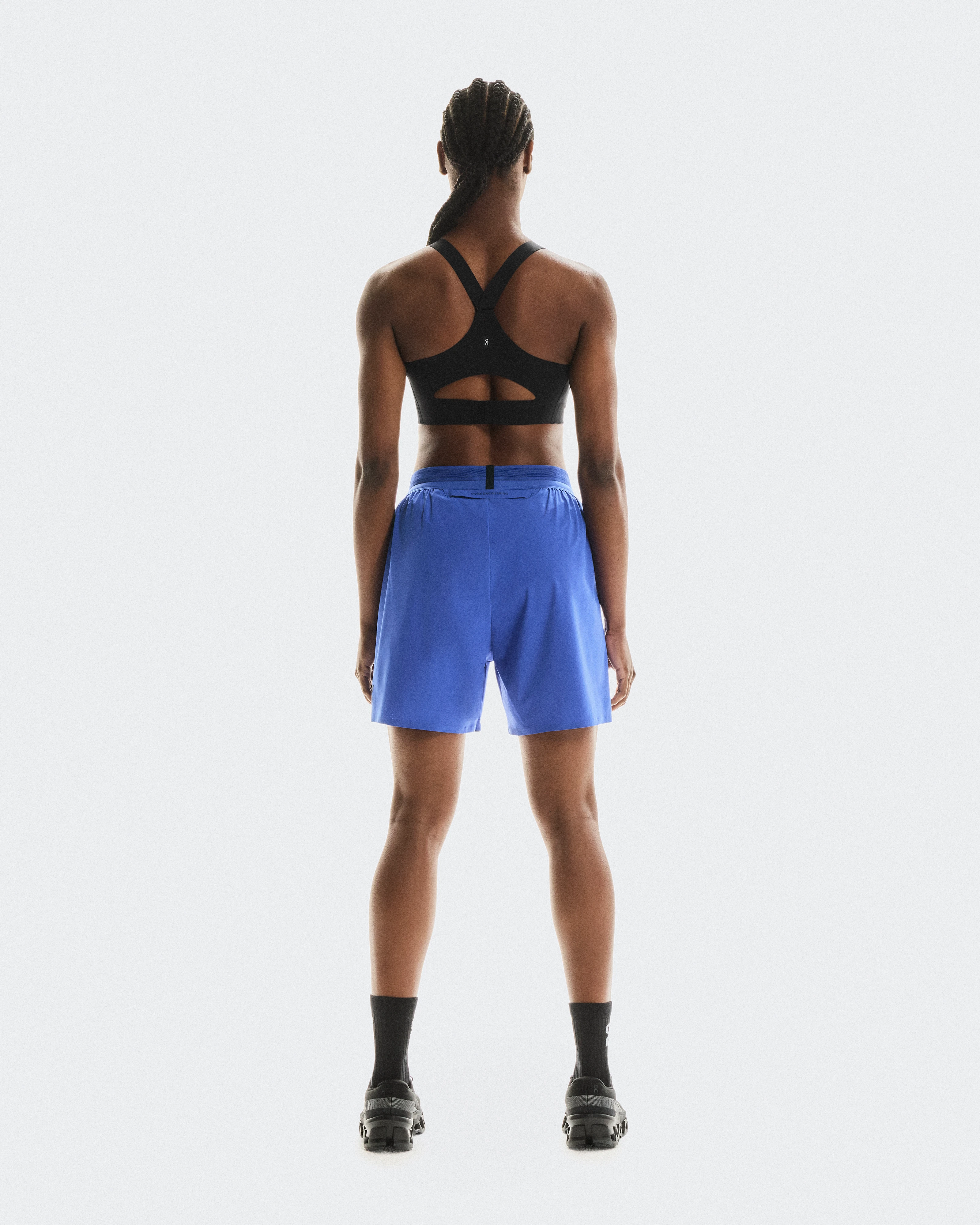 On Endurance Bra Zip Black Femme Brassières
