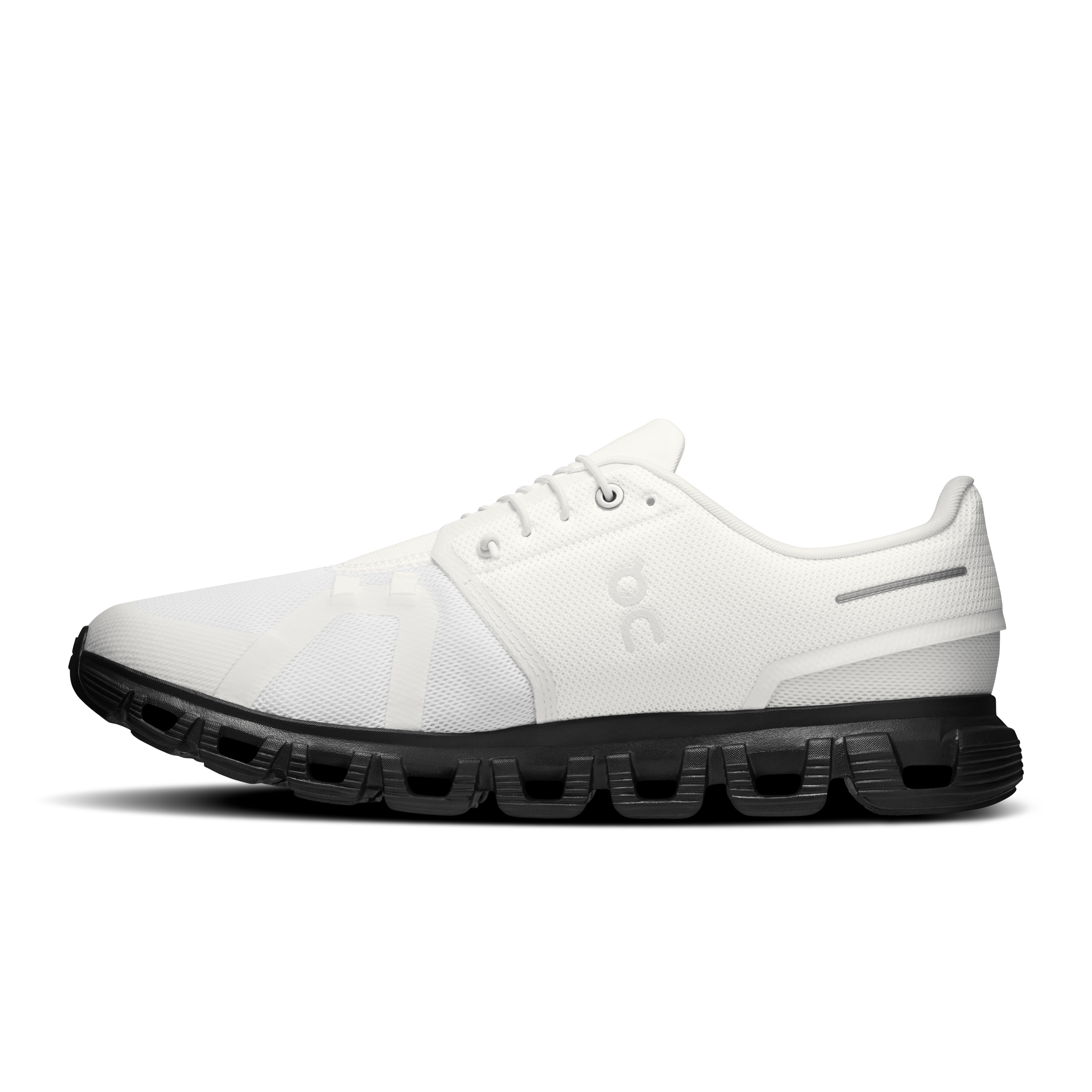 On Cloud 6 White & Black Homme Active Life Chaussures