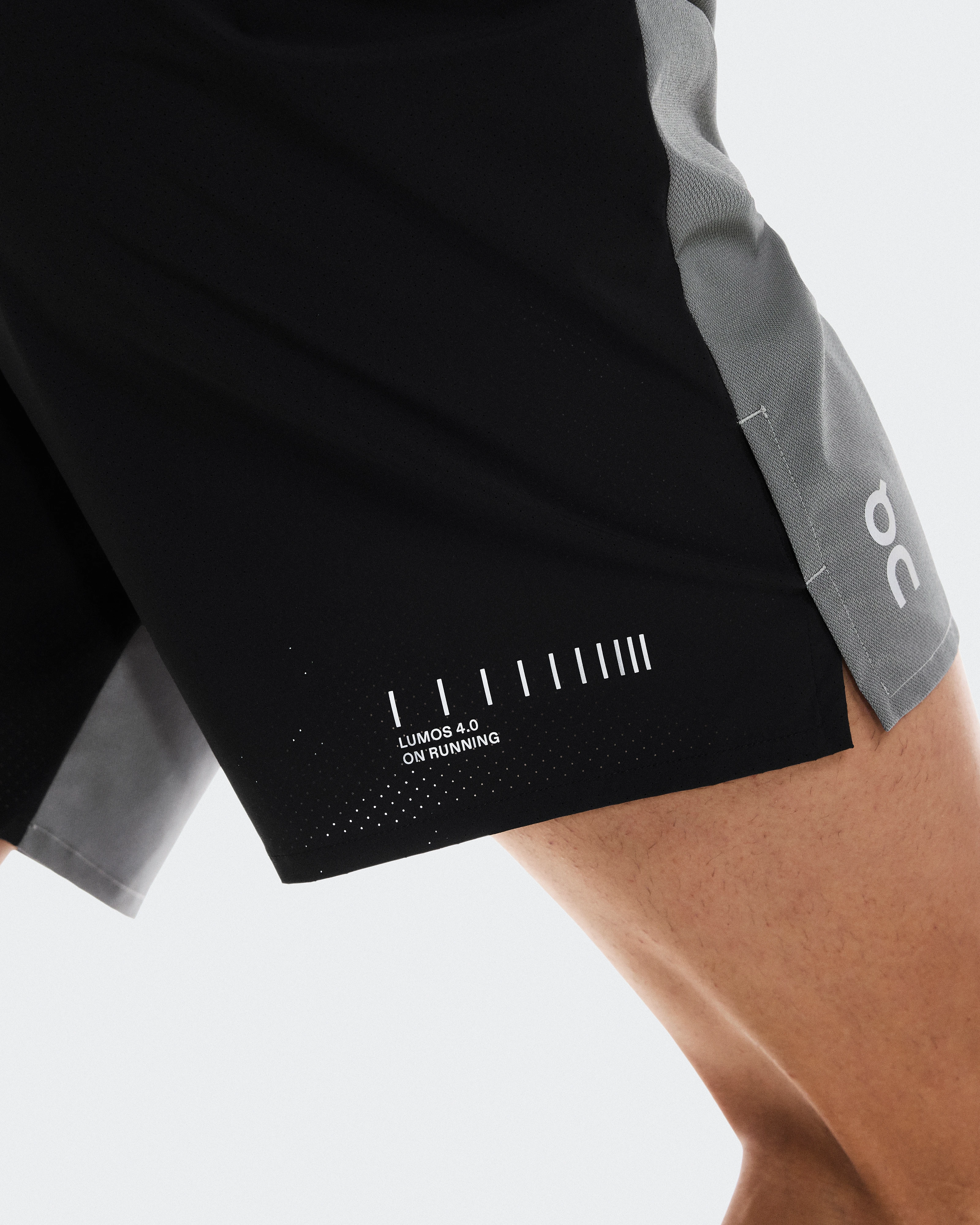 On Performance Shorts Lumos Eclipse & Black Homme Shorts