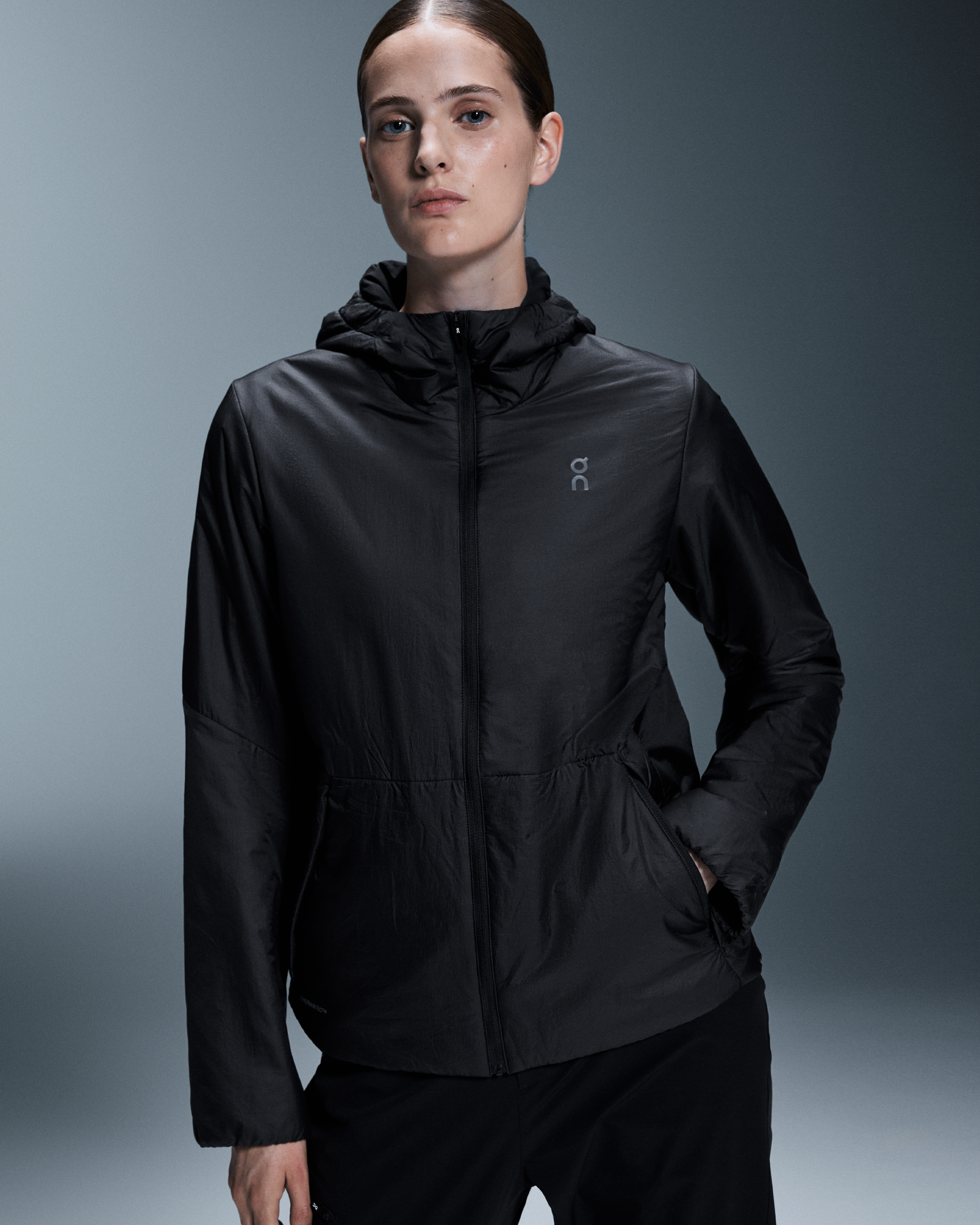 On Trek Jacket Insulated Black Femme Vestes