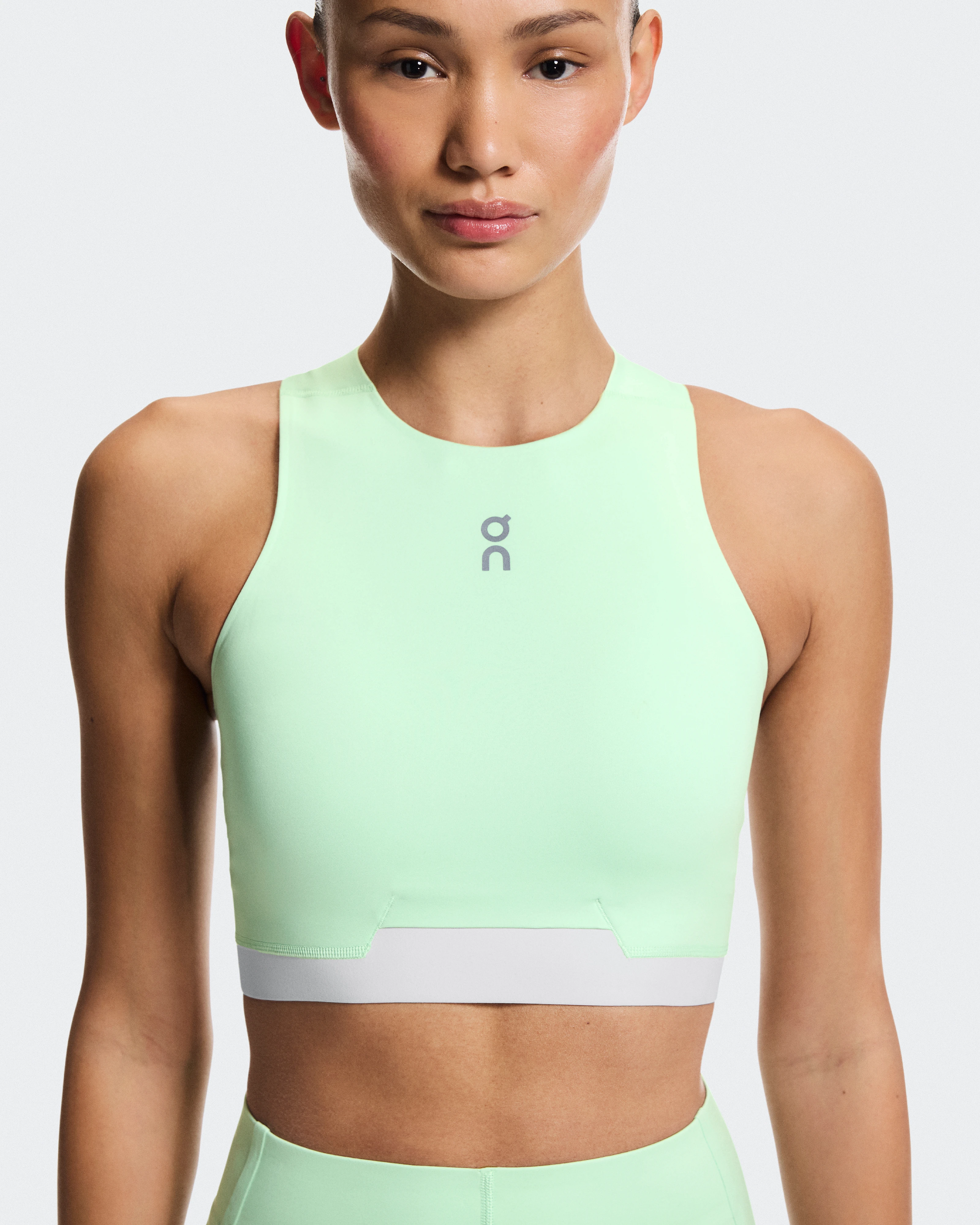 On Train 2-in-1 Crop Creek Femme Hauts et t-shirts