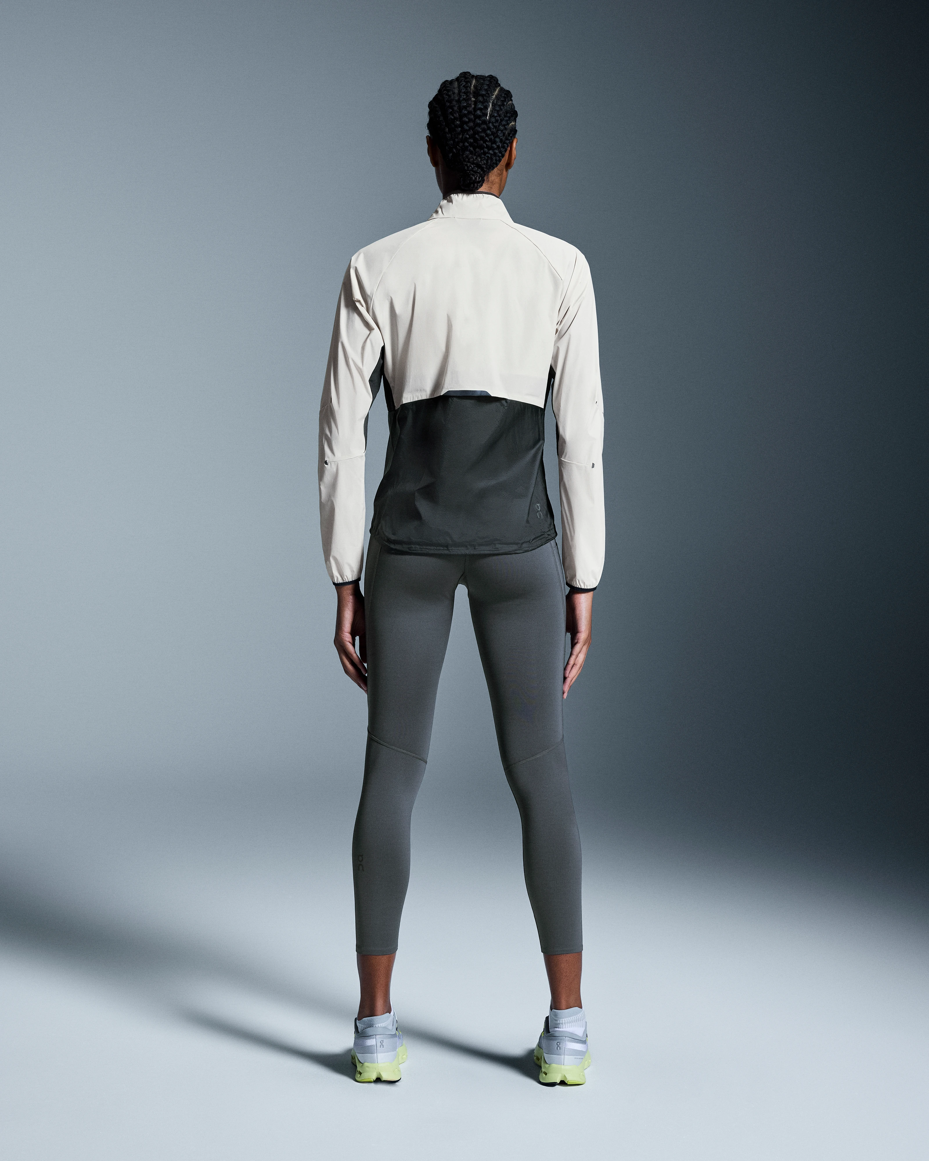 On Weather Jacket Silver & Eclipse Femme Vestes