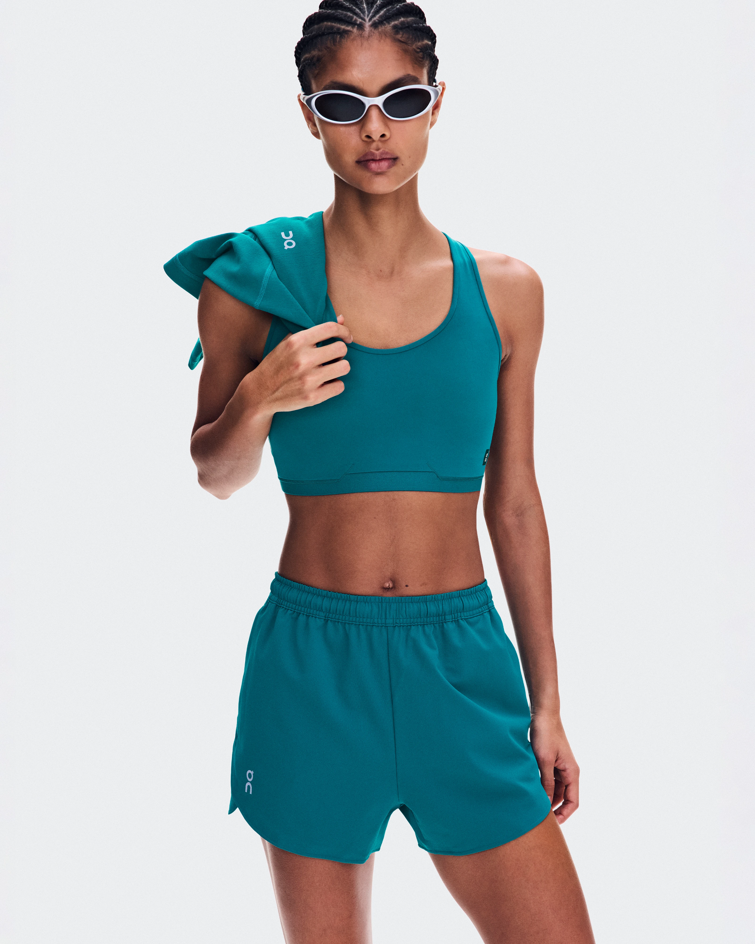 On Train 2-in-1 Shorts Abyss Femme Shorts