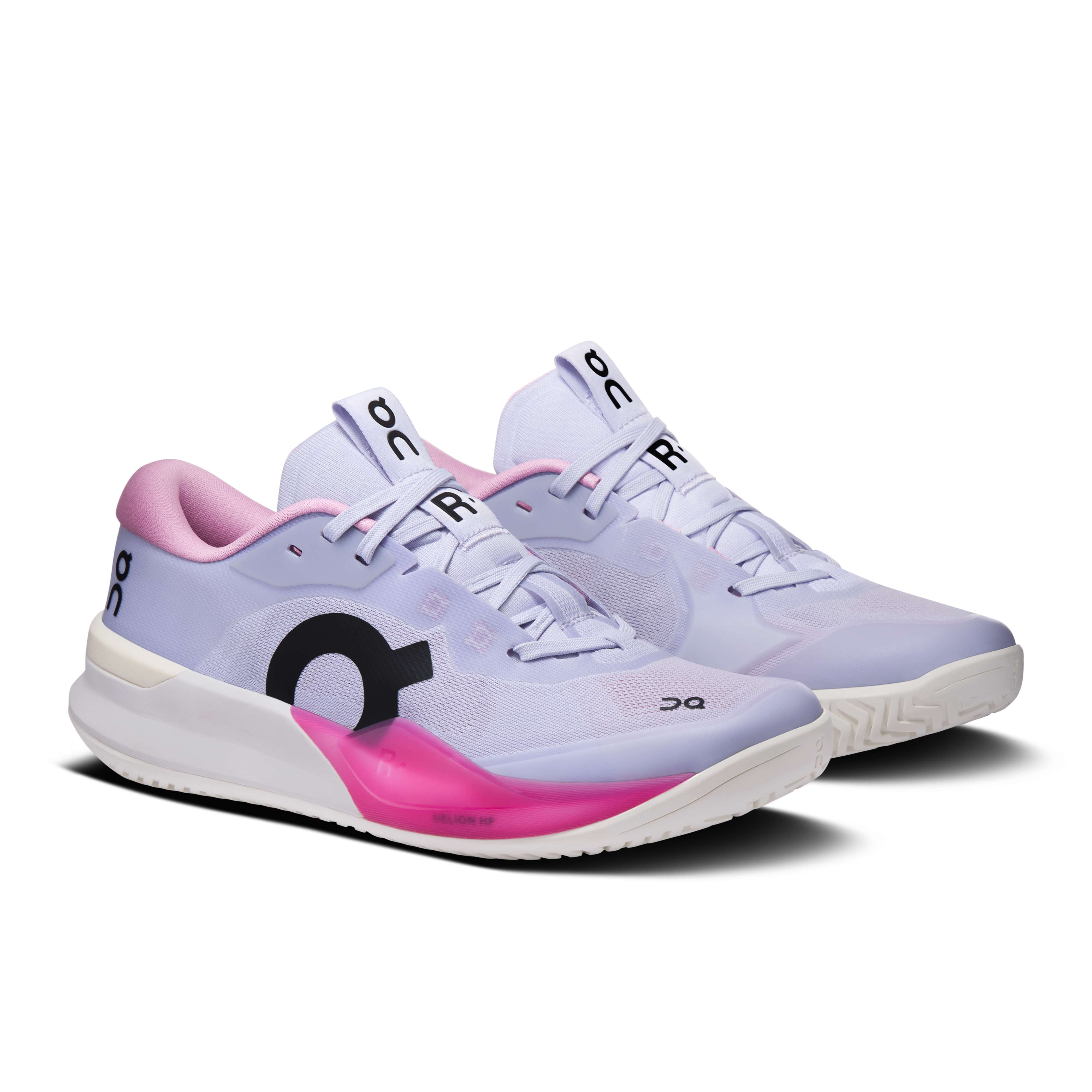 On THE ROGER Pro 3 Clay Thistle & Pink Femme Tennis Chaussures