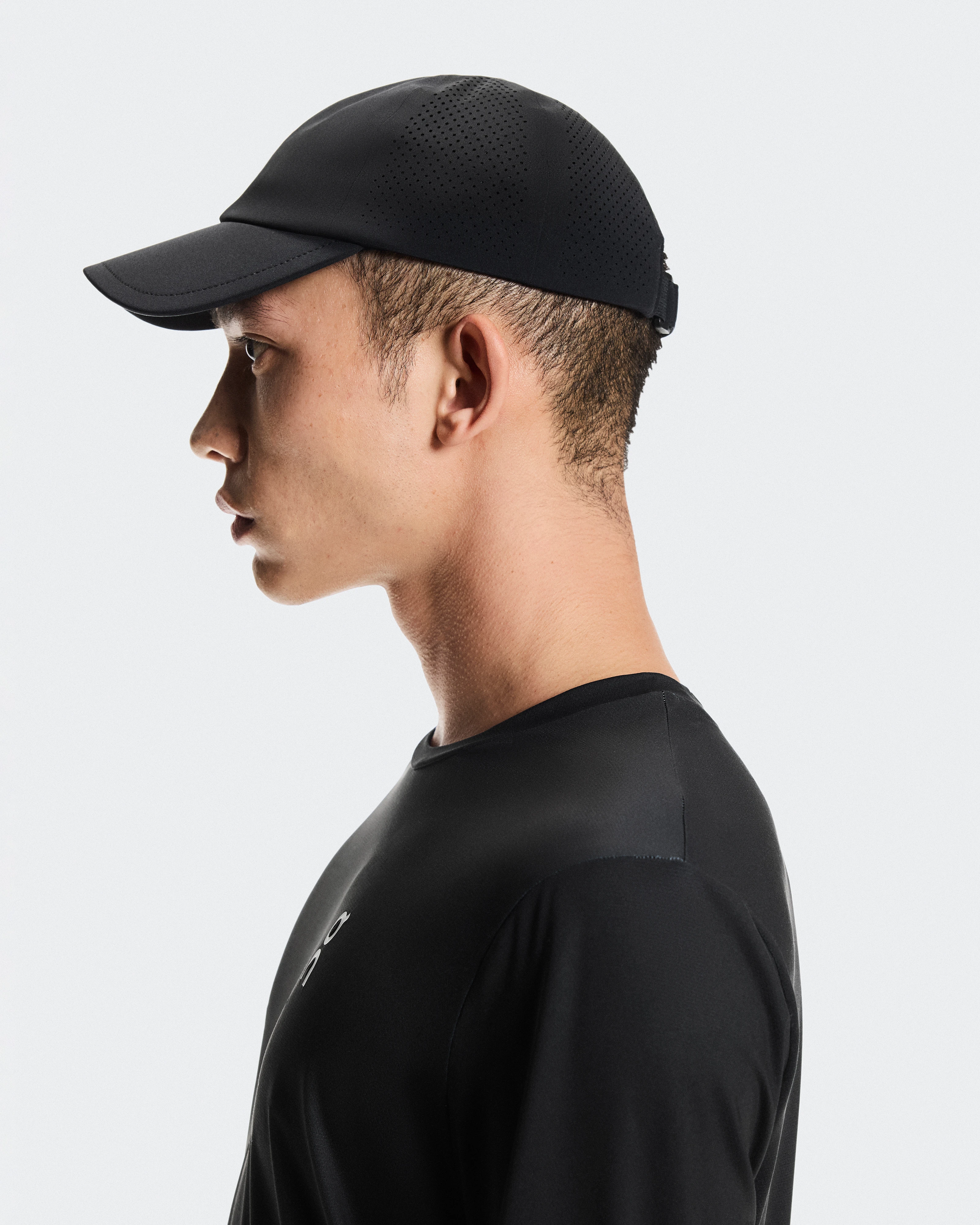 On Court Cap Black & Black Unisexe Chapeaux