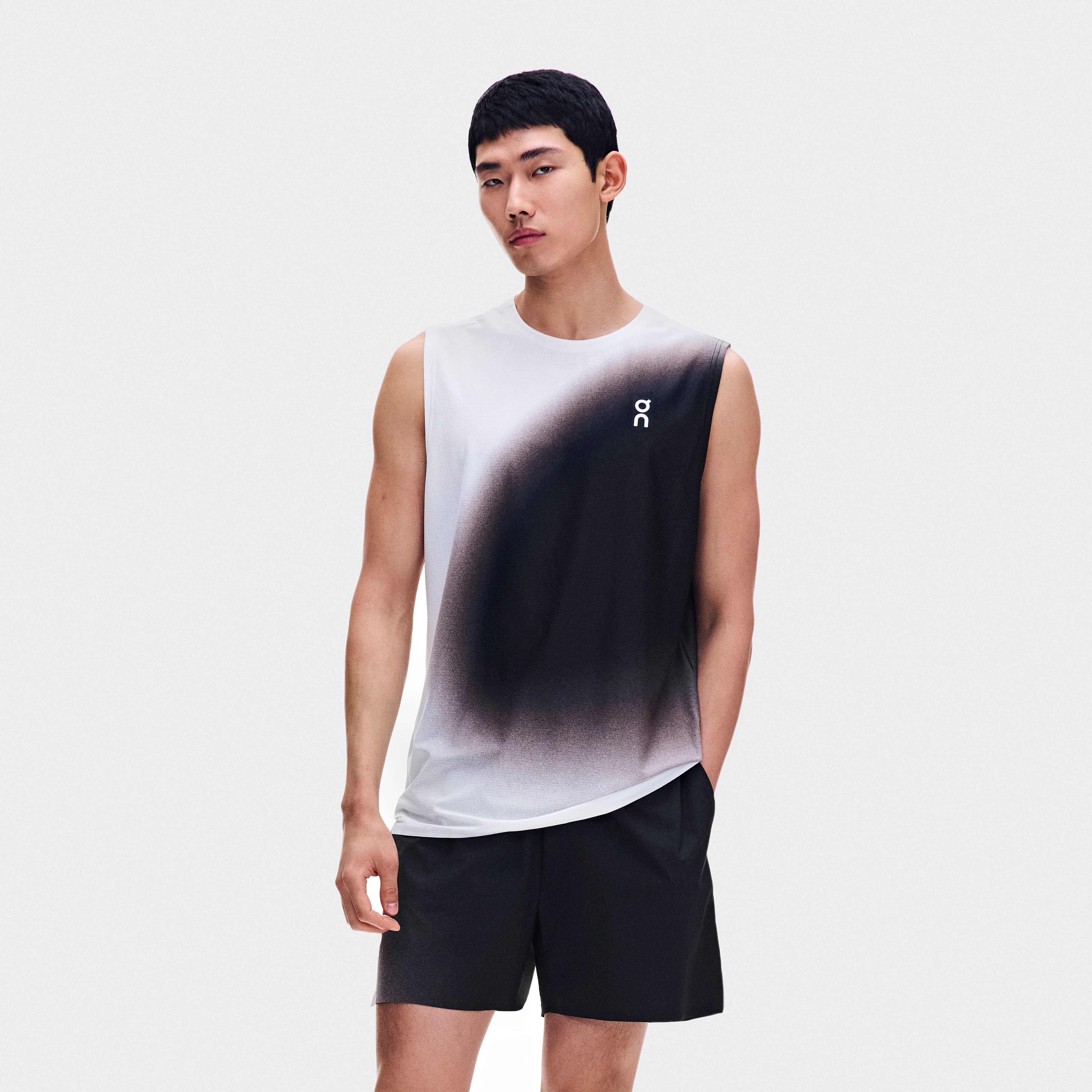 On Court Tank Swing White & Mulberry Homme – Tennis, sports de raquette Hauts et t-shirts Tennis