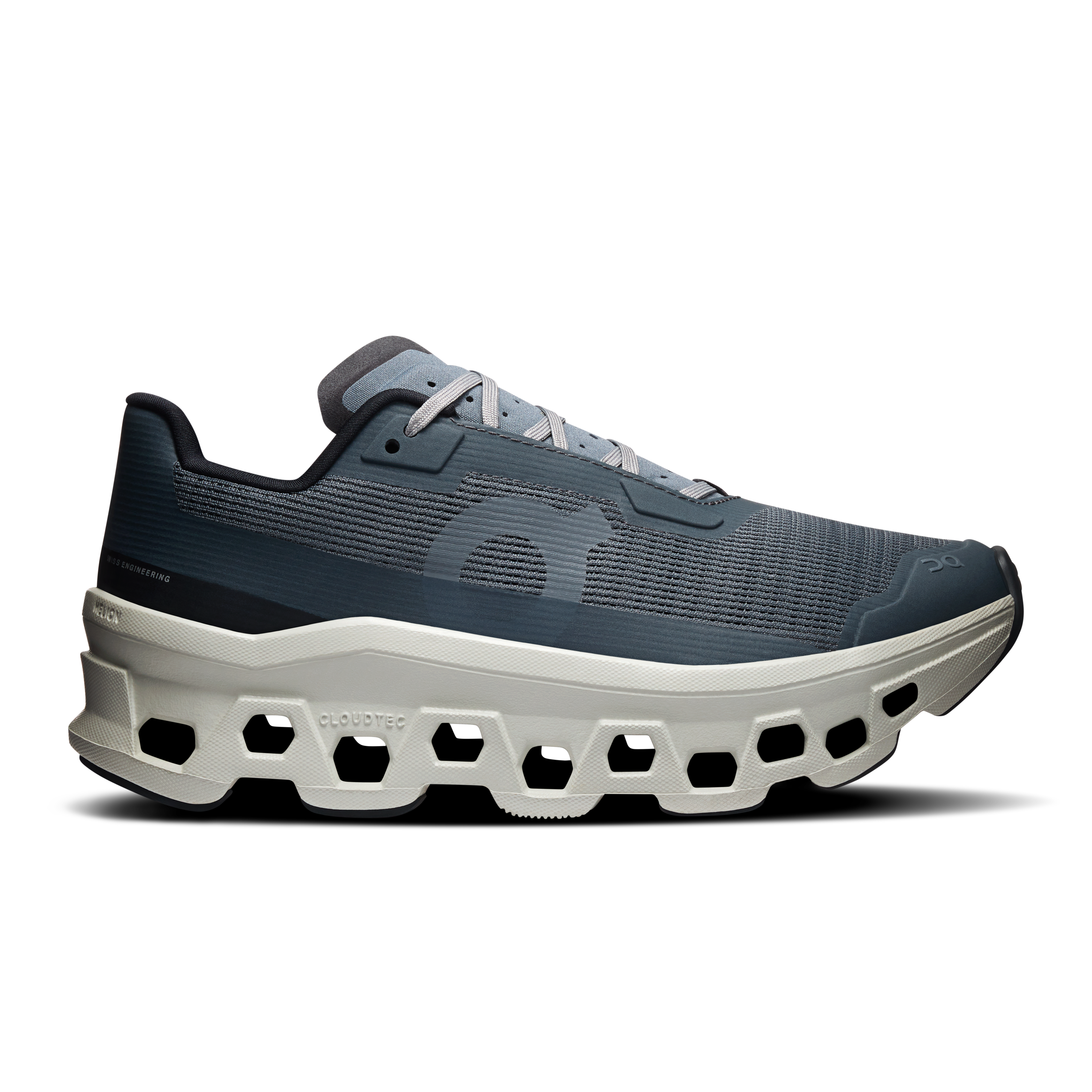 On Cloudmonster Void Stone & Glacier Femme – Quotidien, CloudTec®, super-mousse Helion™ Chaussures