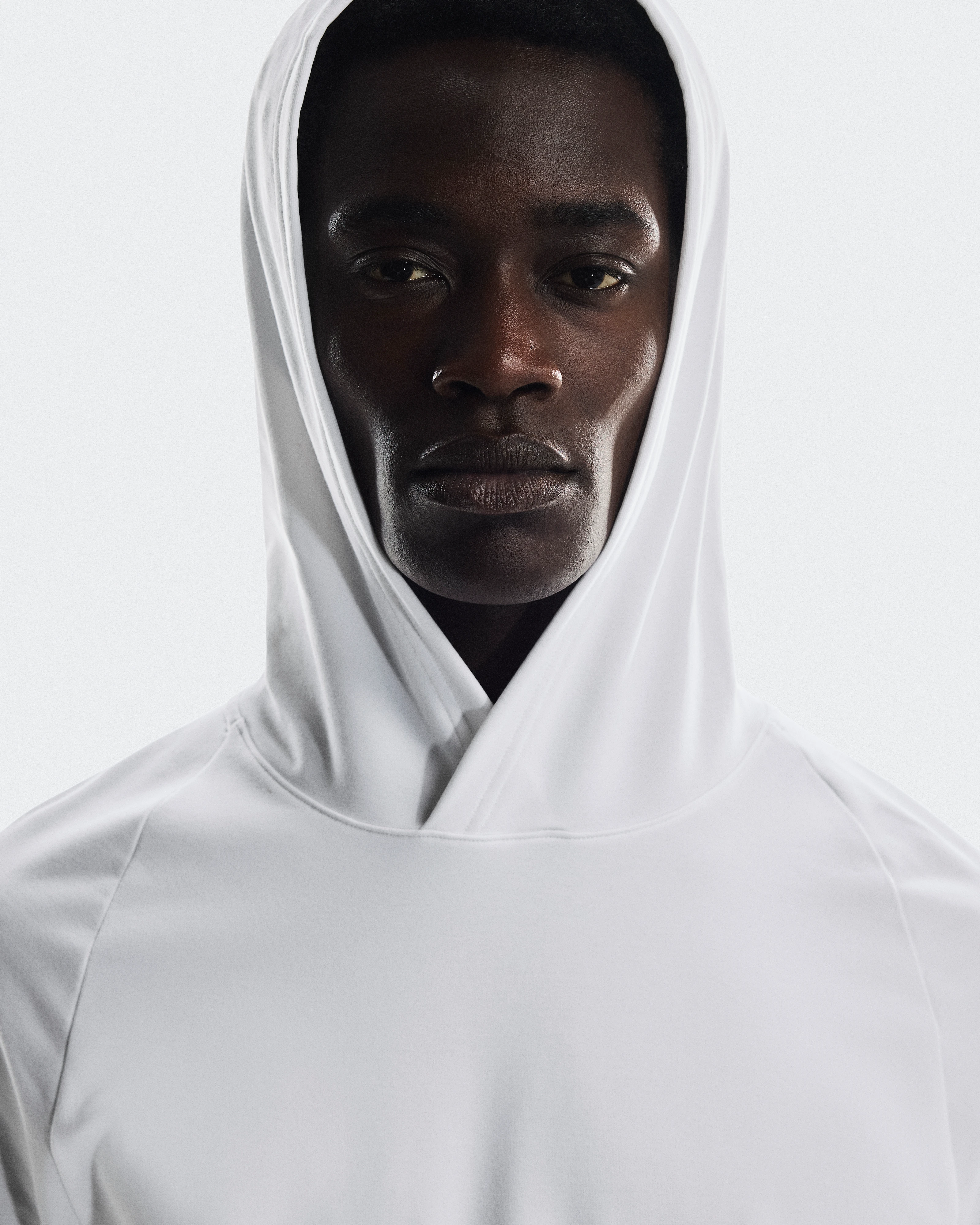 On Studio Hoodie White Homme Sweats à capuche et sweats