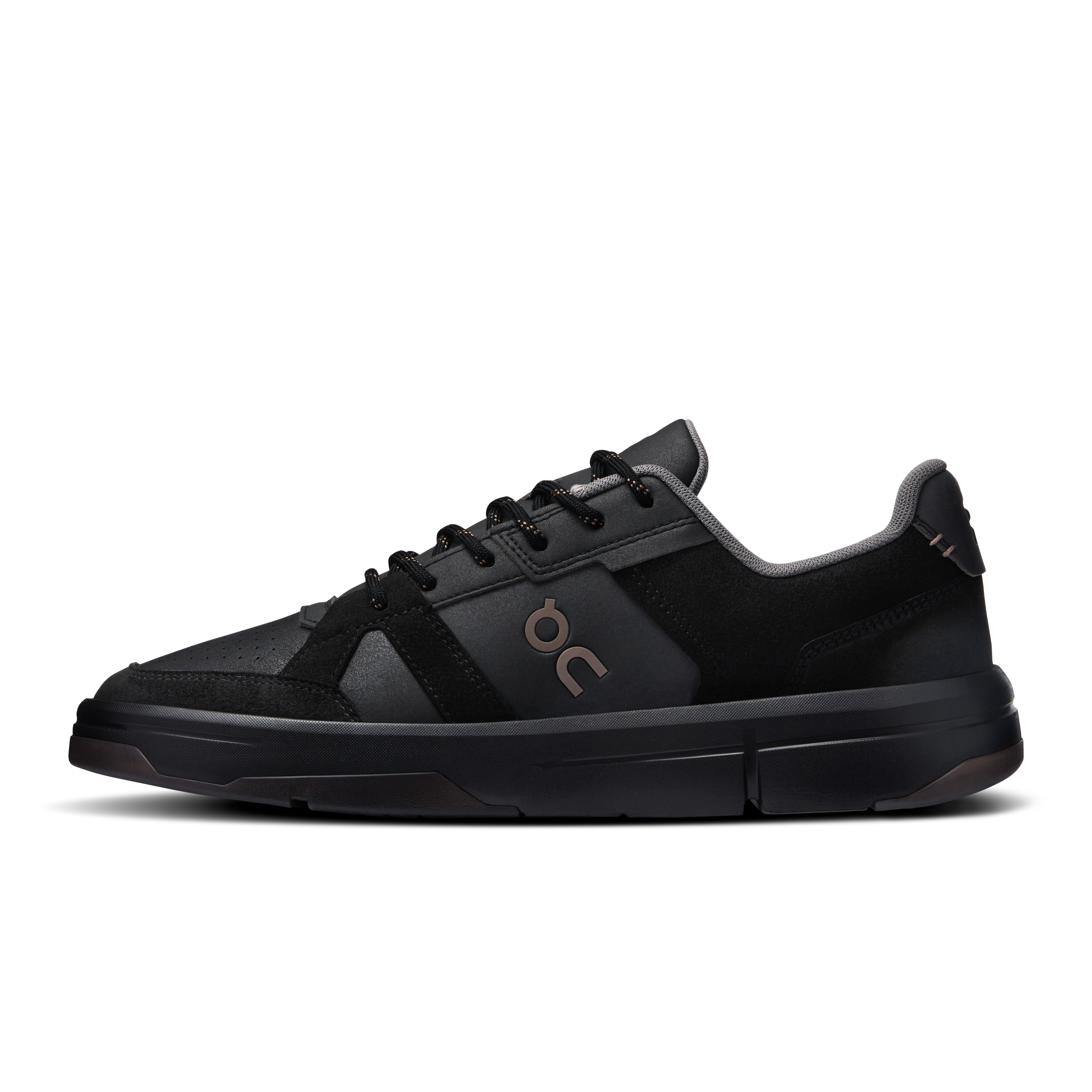On THE ROGER Clubhouse Black & Ash Homme – Style tennis, quotidien Chaussures
