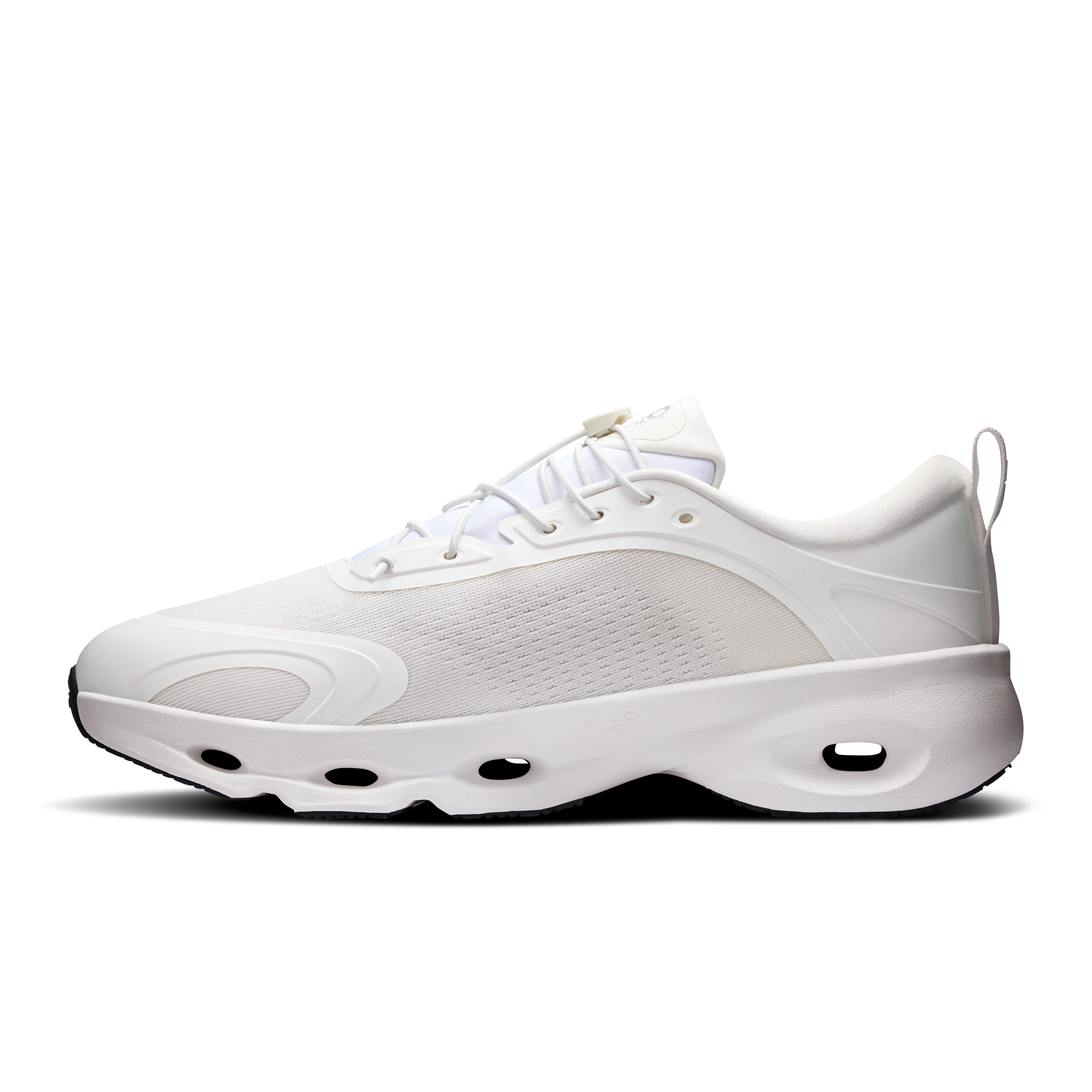 On Cloudsolo LOEWE White & Light Grey Homme Active Life Chaussures