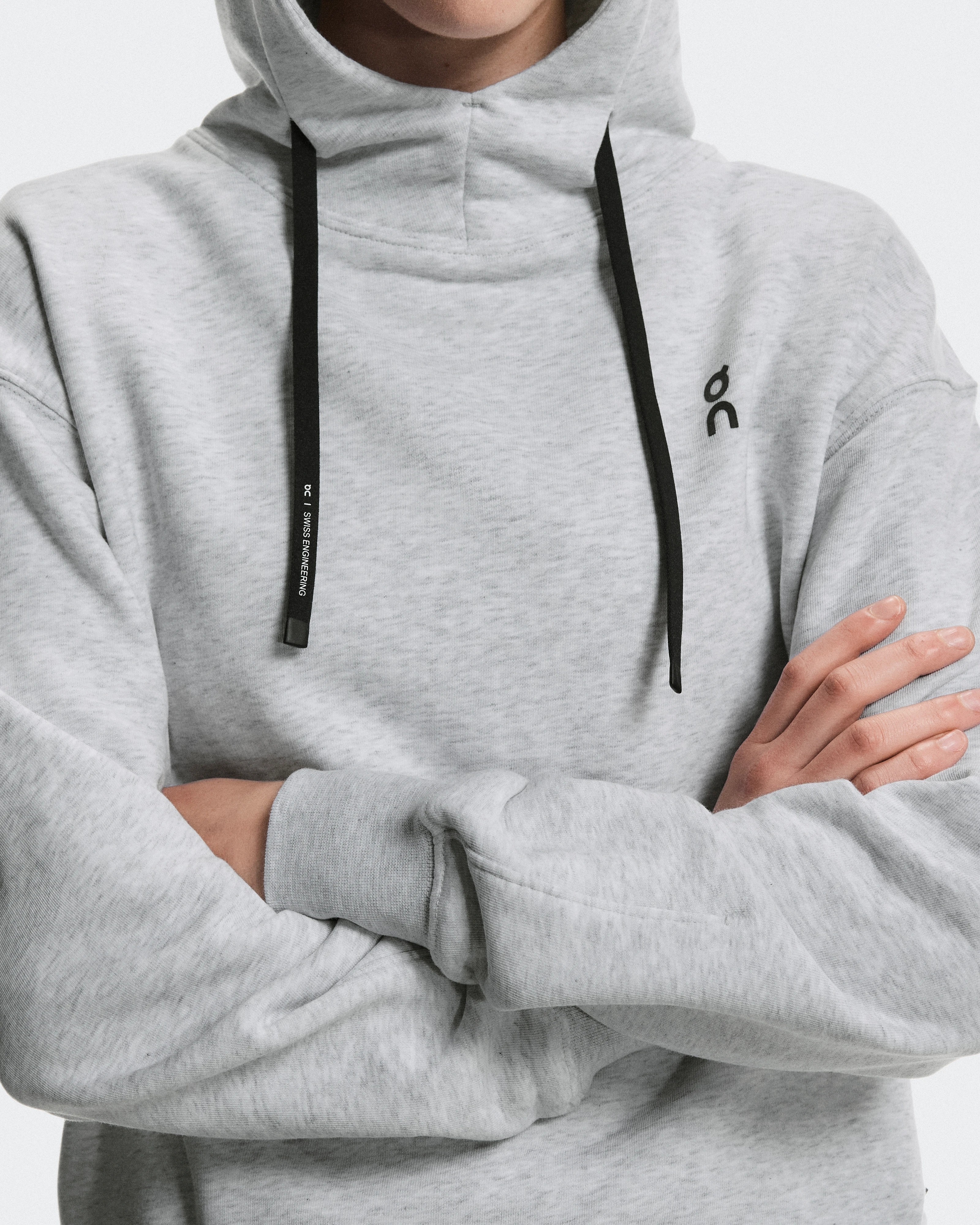 On Club Hoodie Graphic Heather Femme Sweats à capuche et sweats