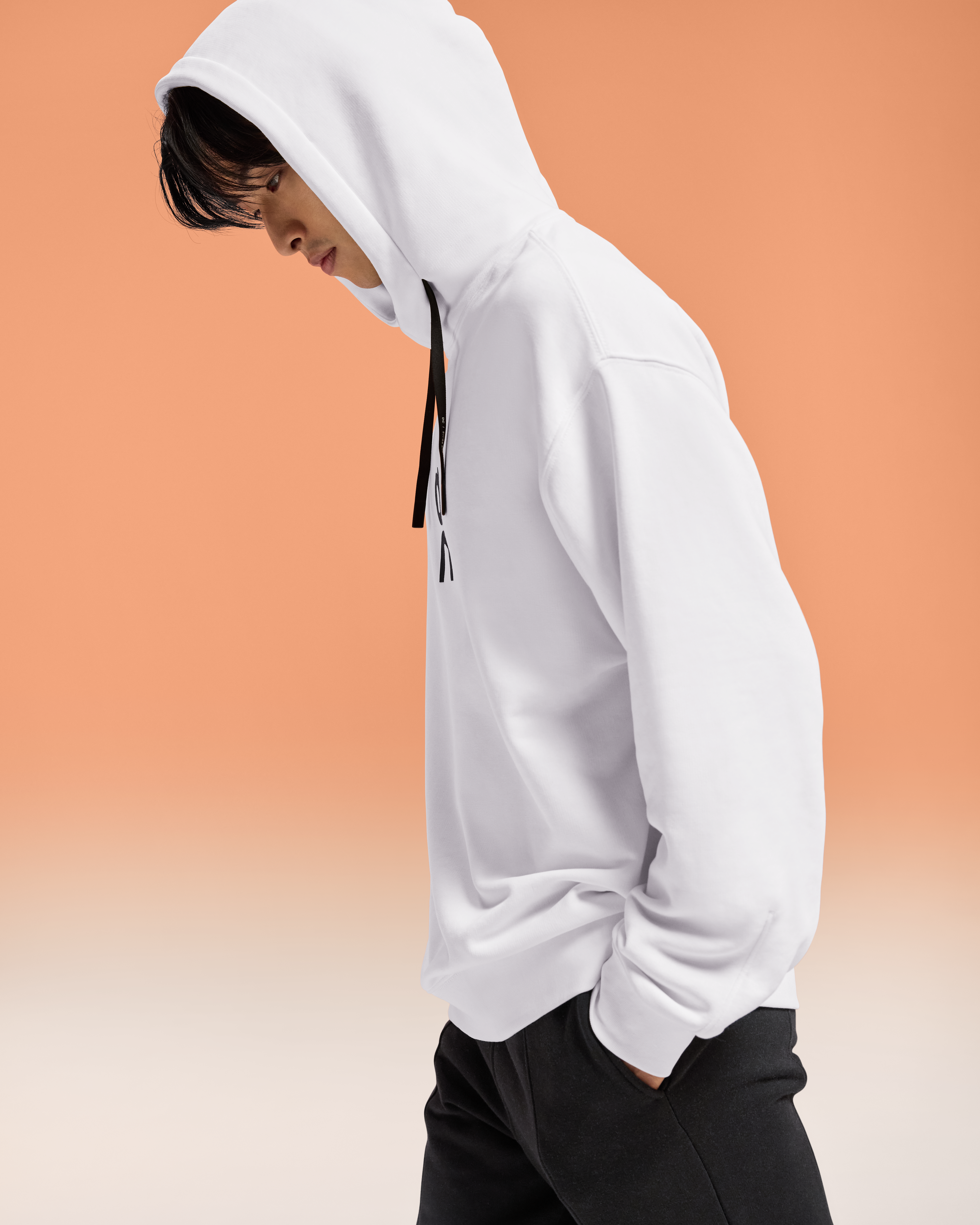 On Club Hoodie White Homme Sweats à capuche et sweats