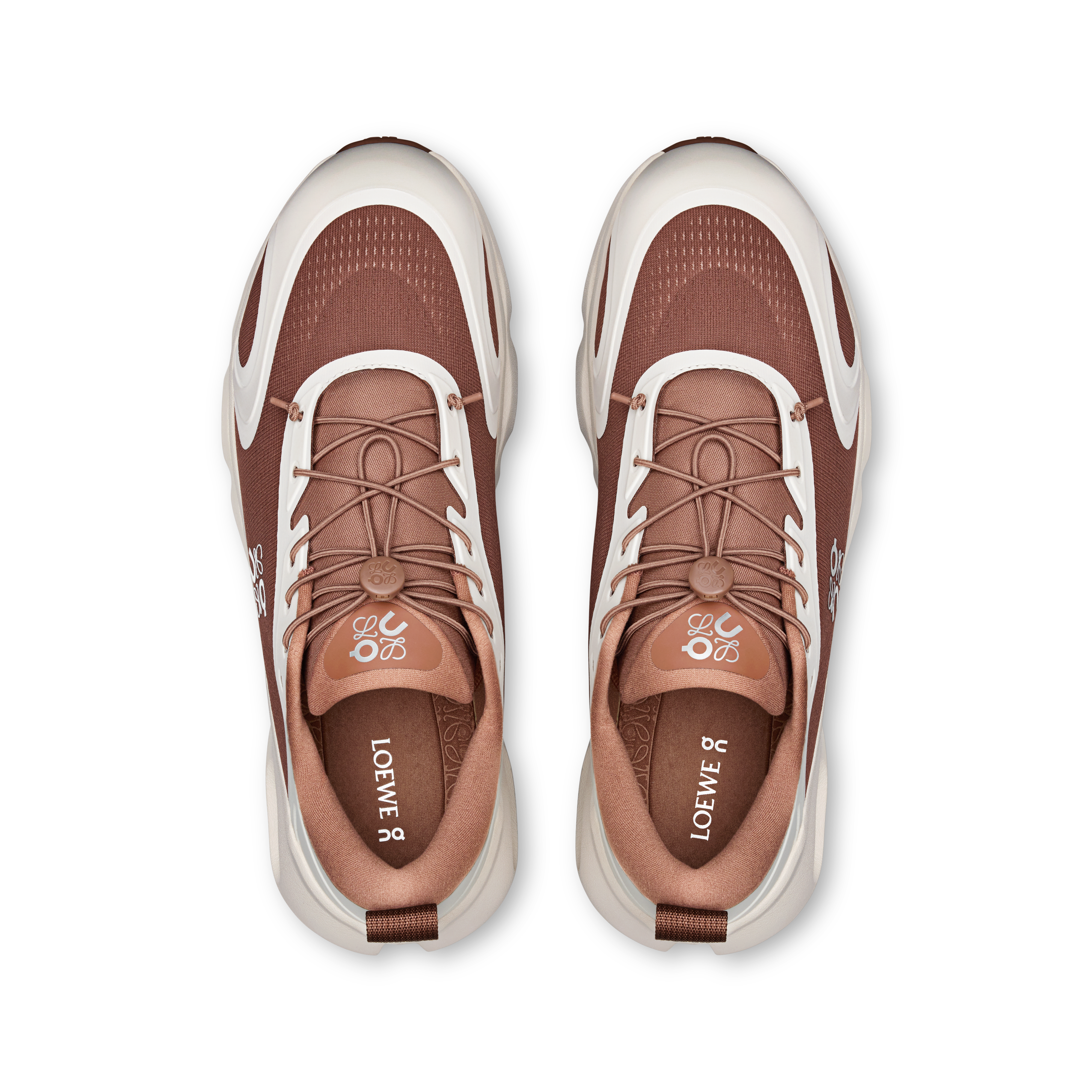On Cloudsolo LOEWE Taupe & Eggshell Homme Active Life Chaussures