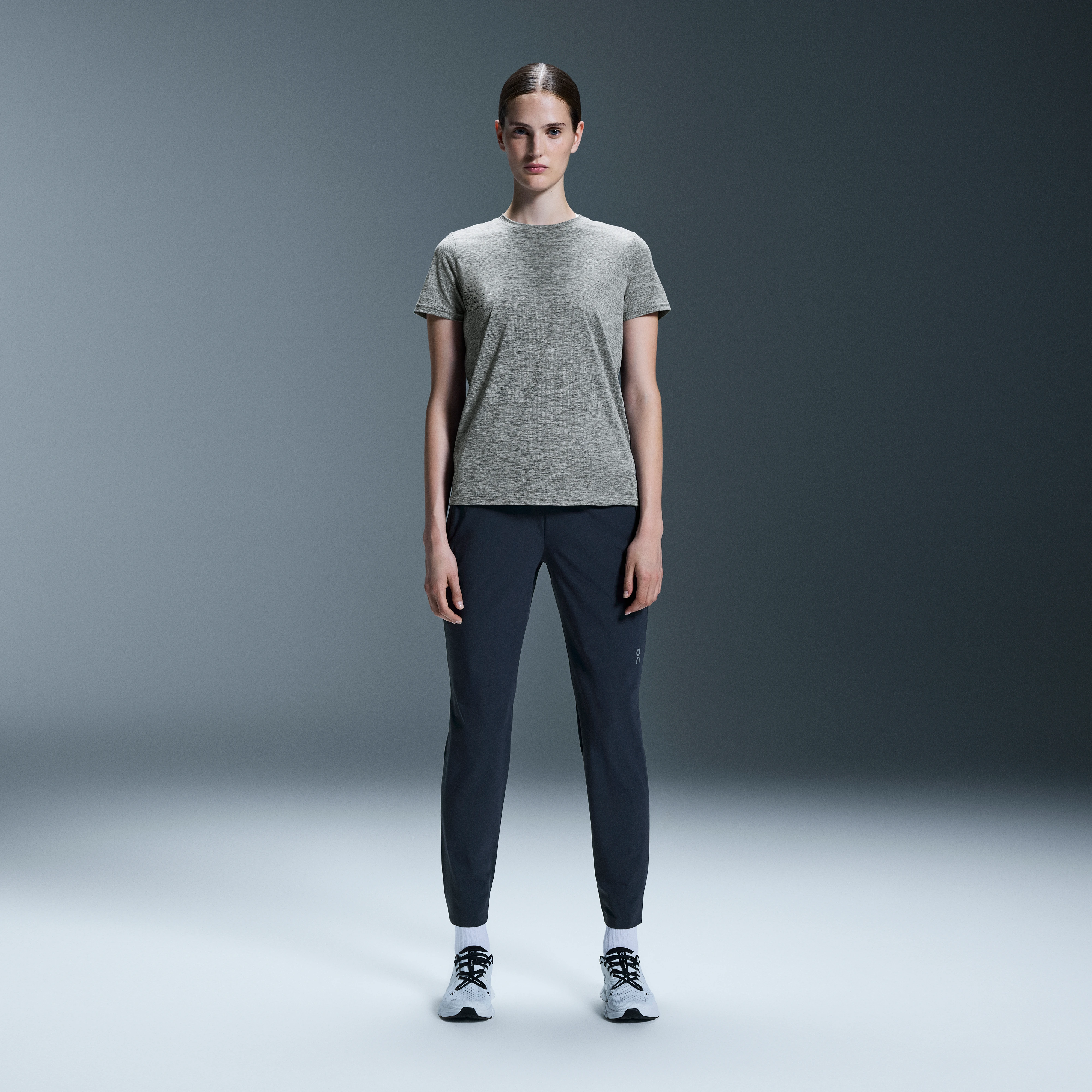 On Lightweight Pants Navy Femme – Course, entraînement, grande élasticité Pantalons