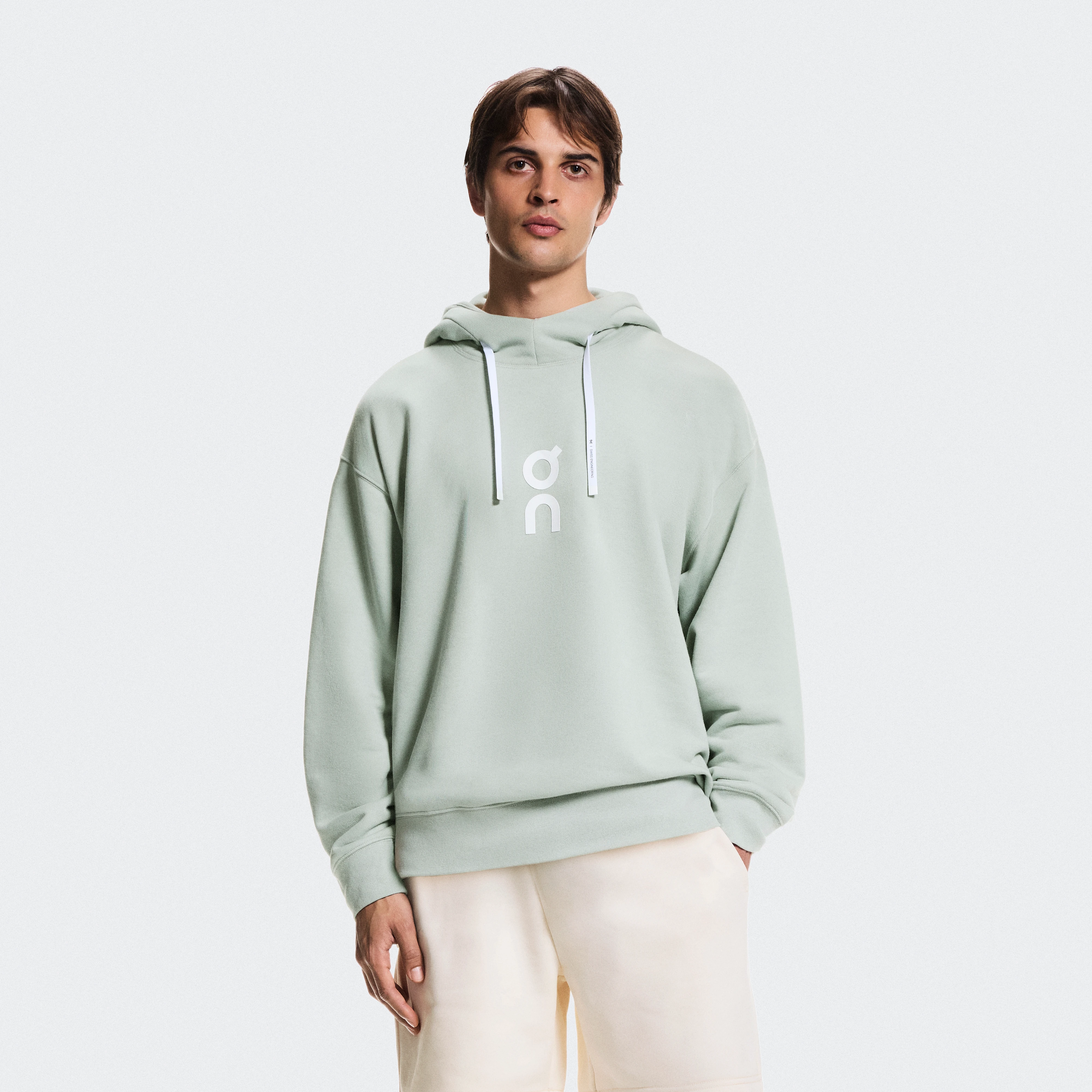 On Club Hoodie Mineral Homme – Temps froid, récupération, voyage Sweats à capuche et sweats