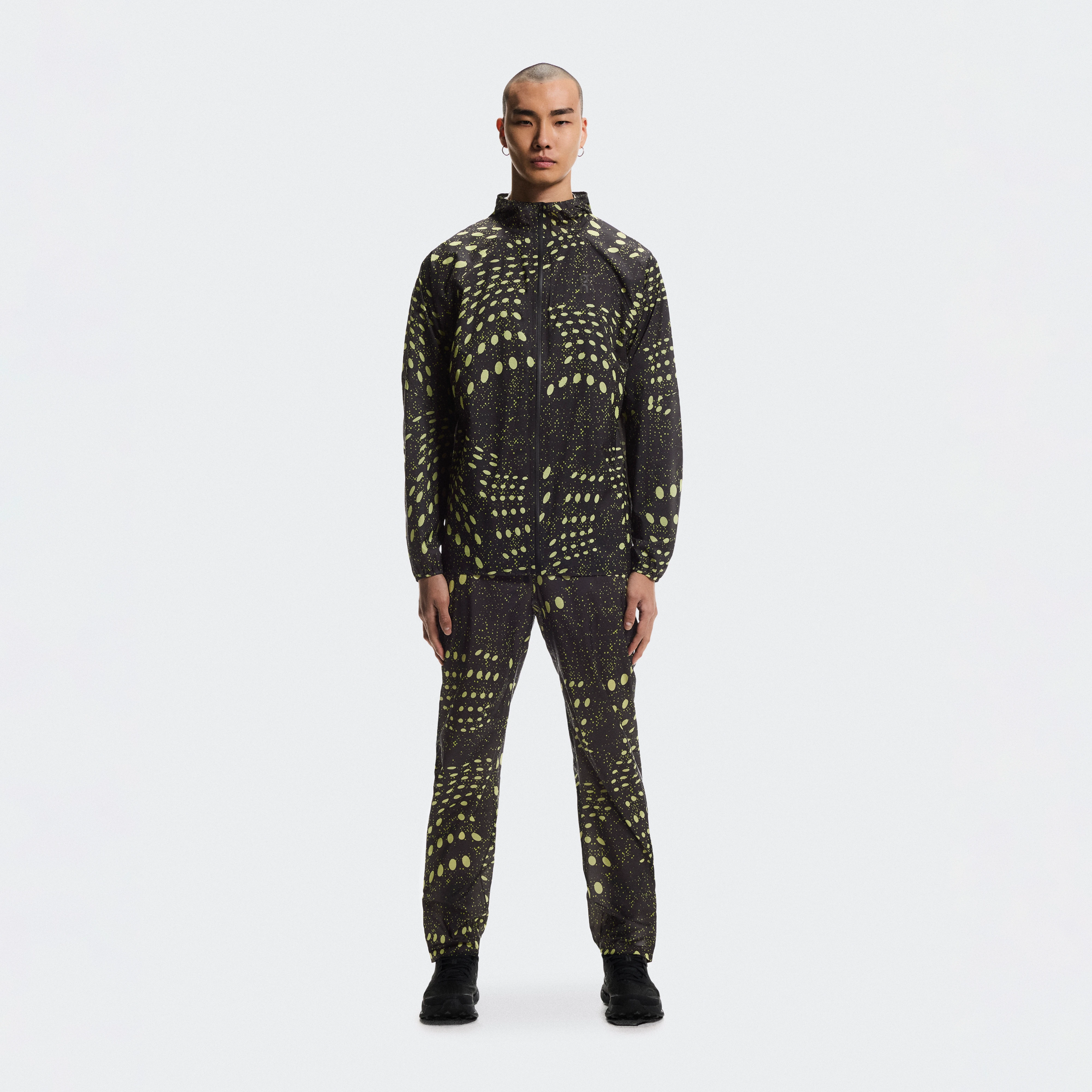 On Ultra Pants Iron & Lime Homme – Trail running, outdoor, imperméable Pantalons