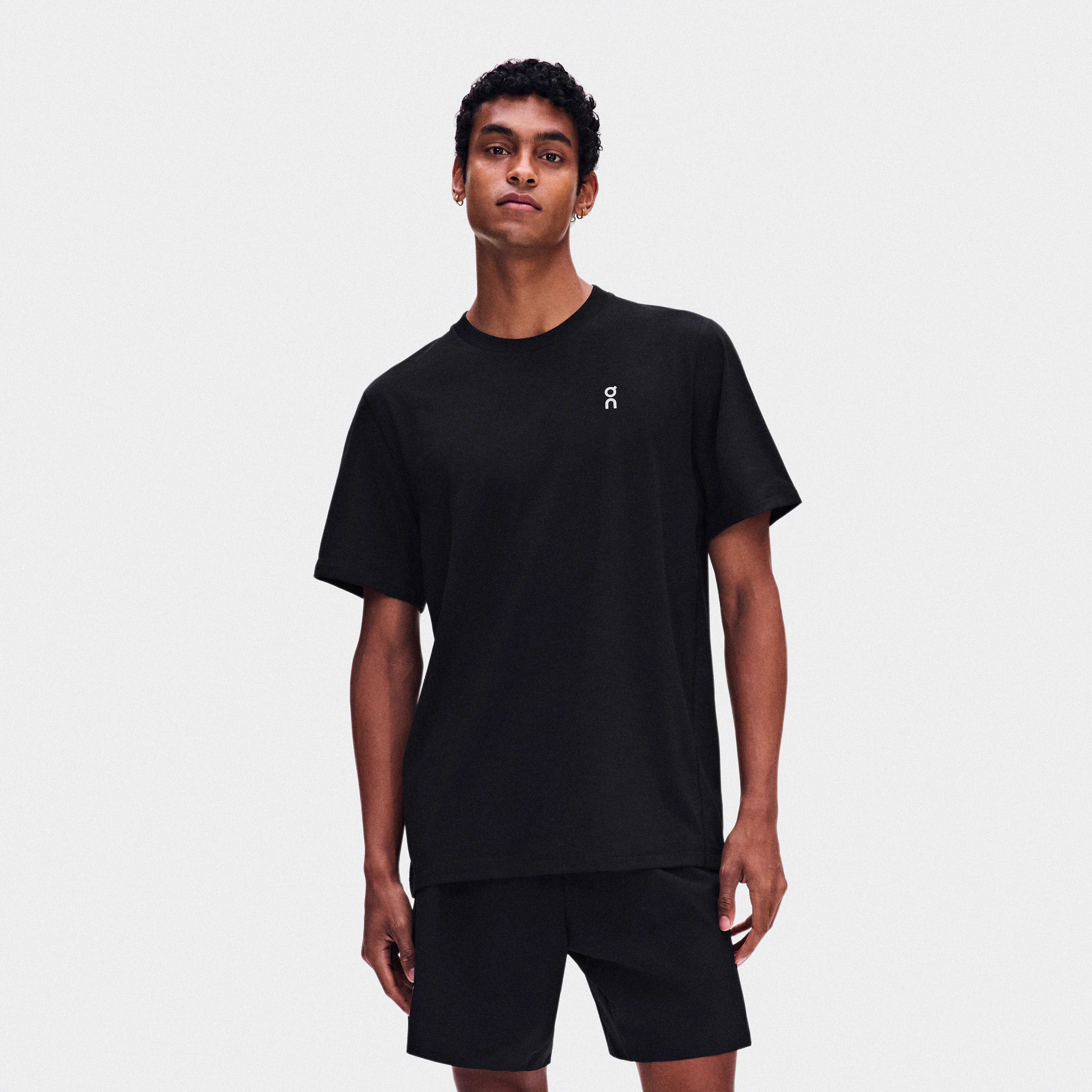 On Train-T Black Homme – Training haute intensité Hauts et t-shirts