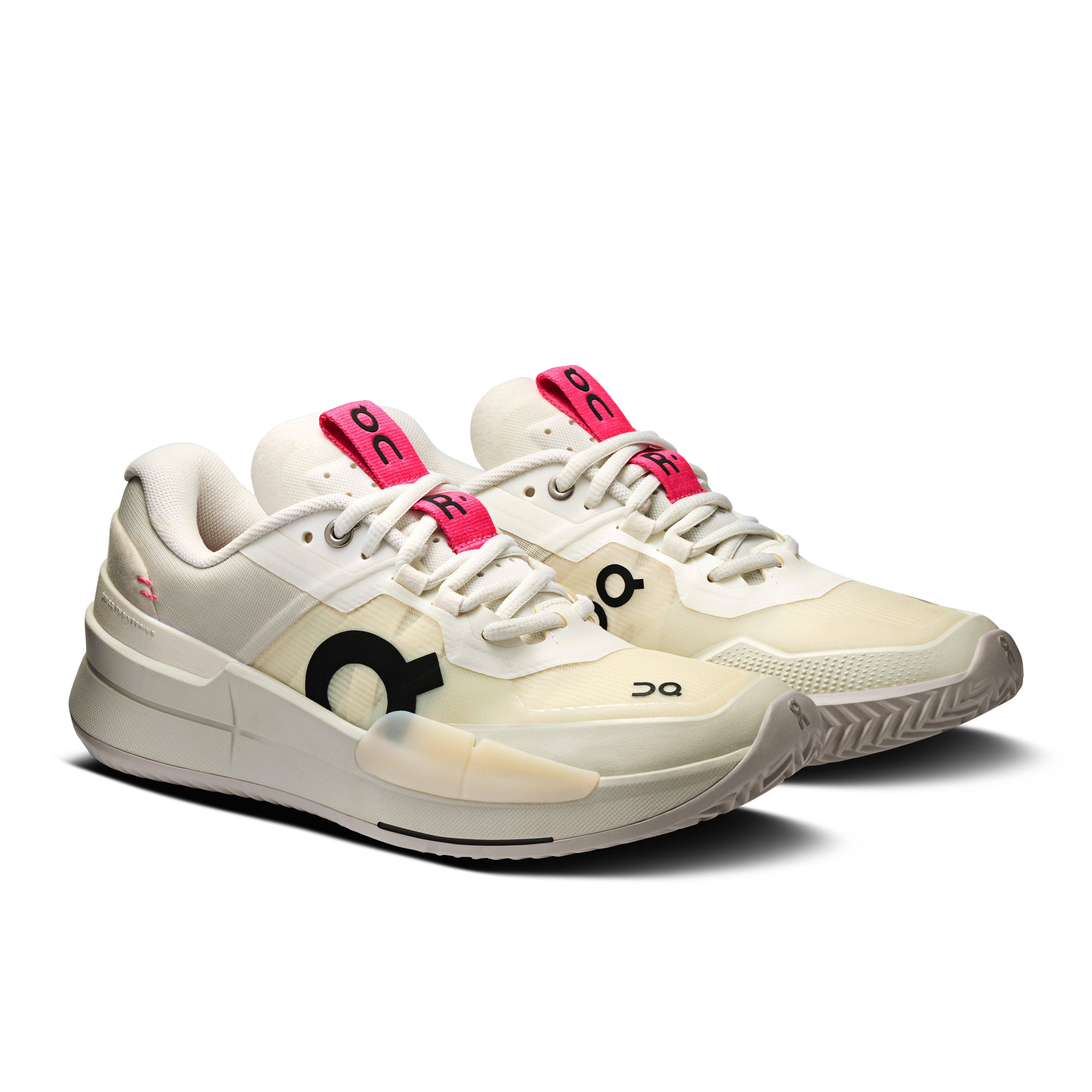 On THE ROGER Pro 2 Clay Ice & Pink Femme Tennis Chaussures