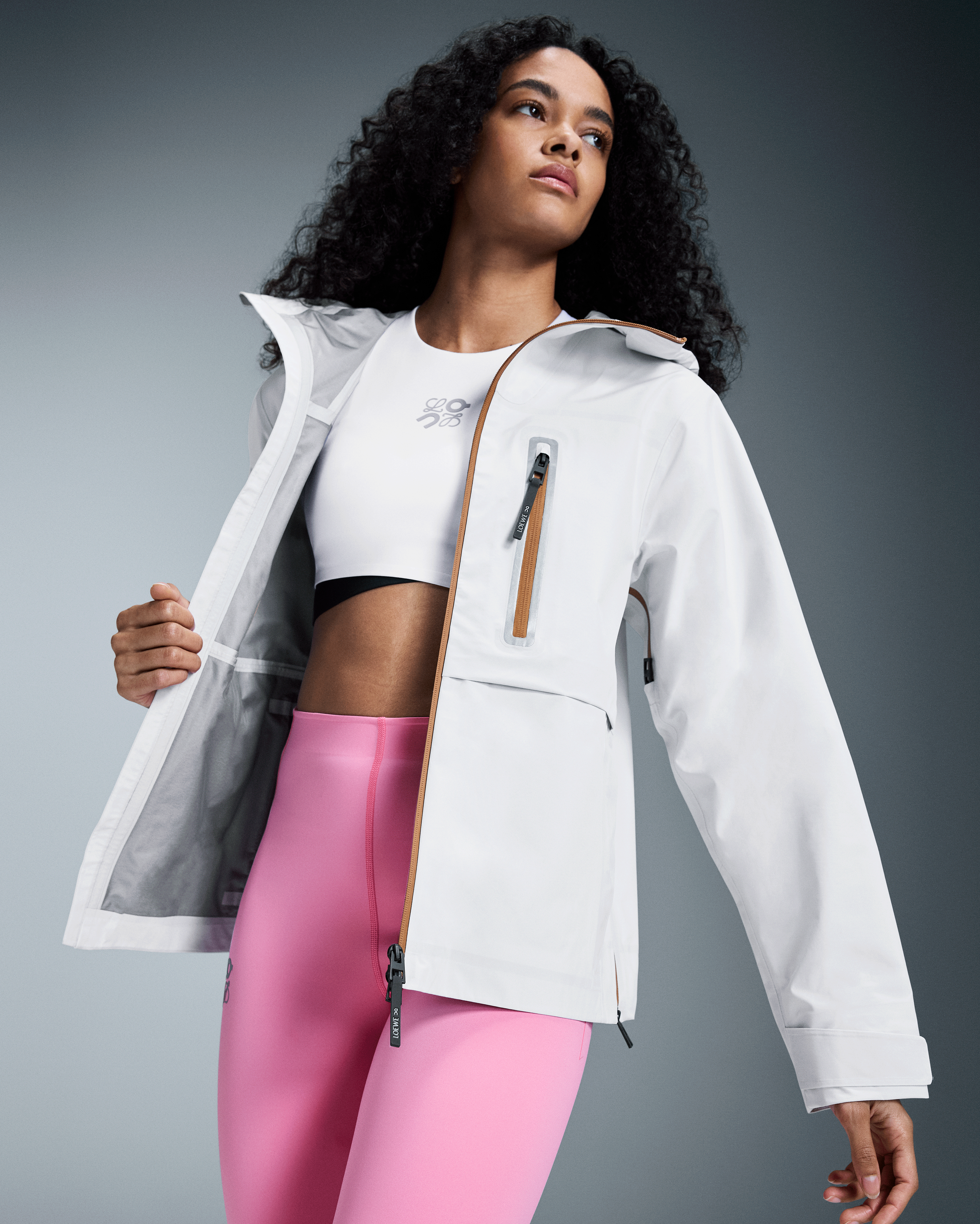 On Storm Jacket LOEWE White Femme Vestes