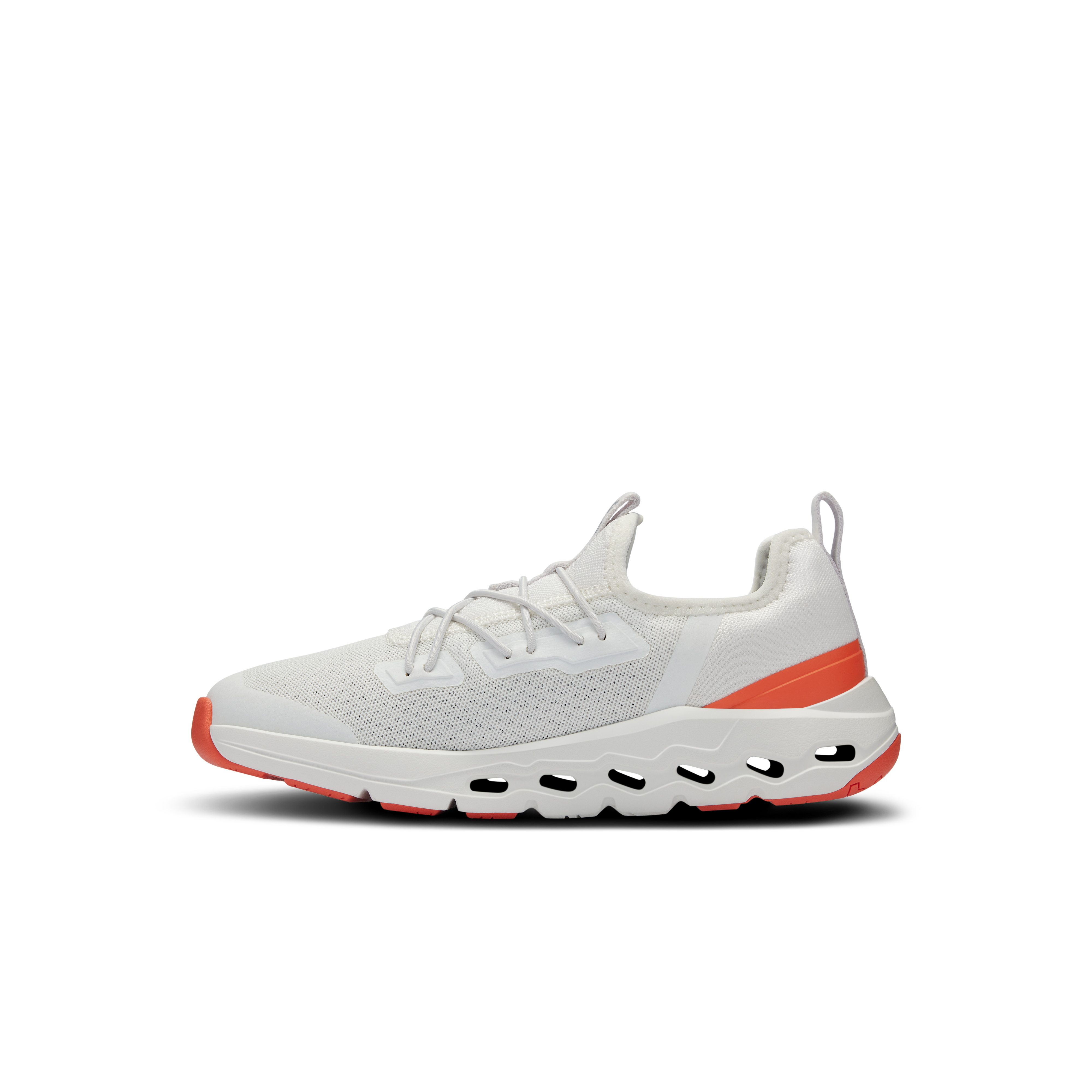On Cloudleap Ivory & Flame Enfant Active Life Chaussures
