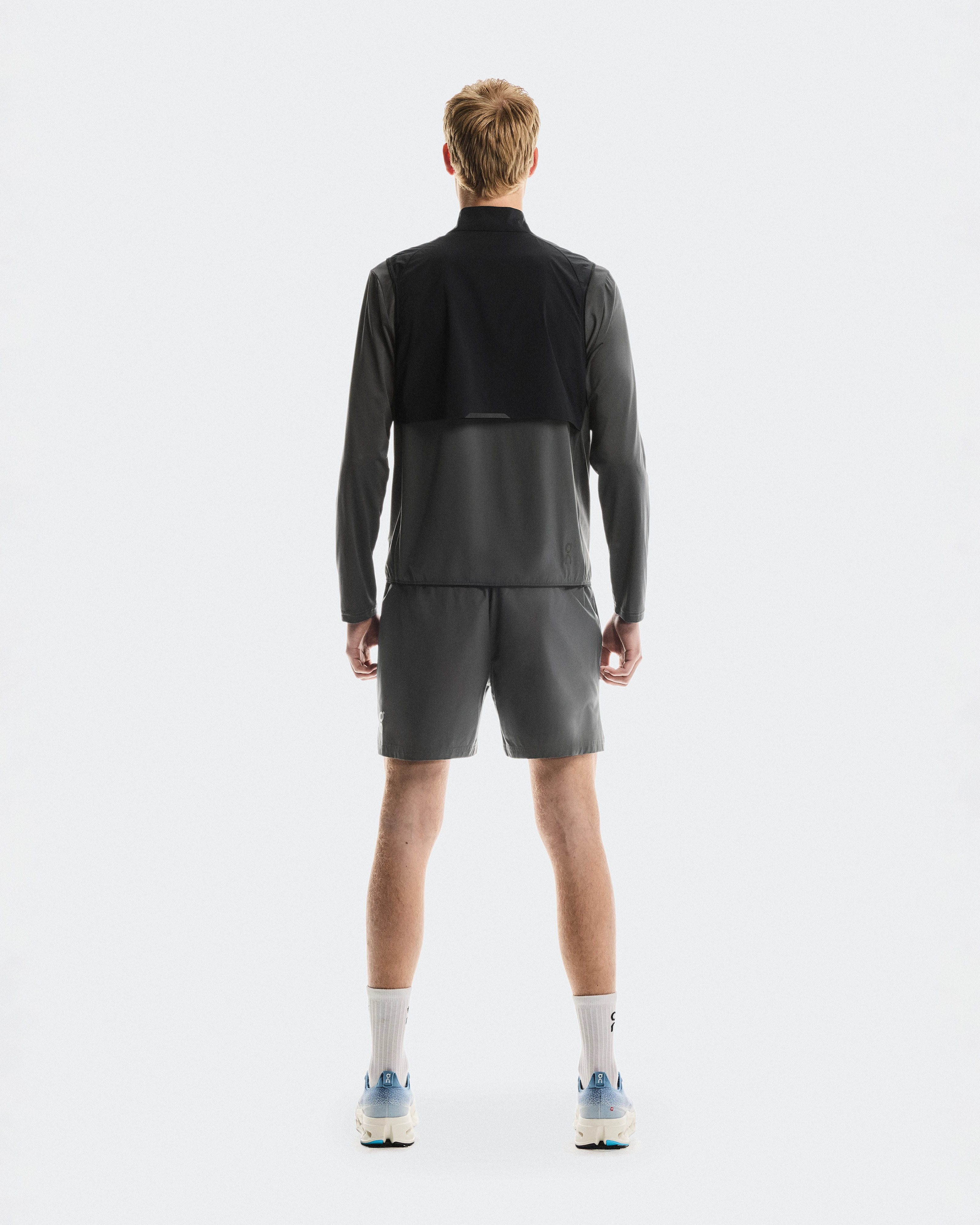 On Weather Vest Black & Eclipse Homme Vestes