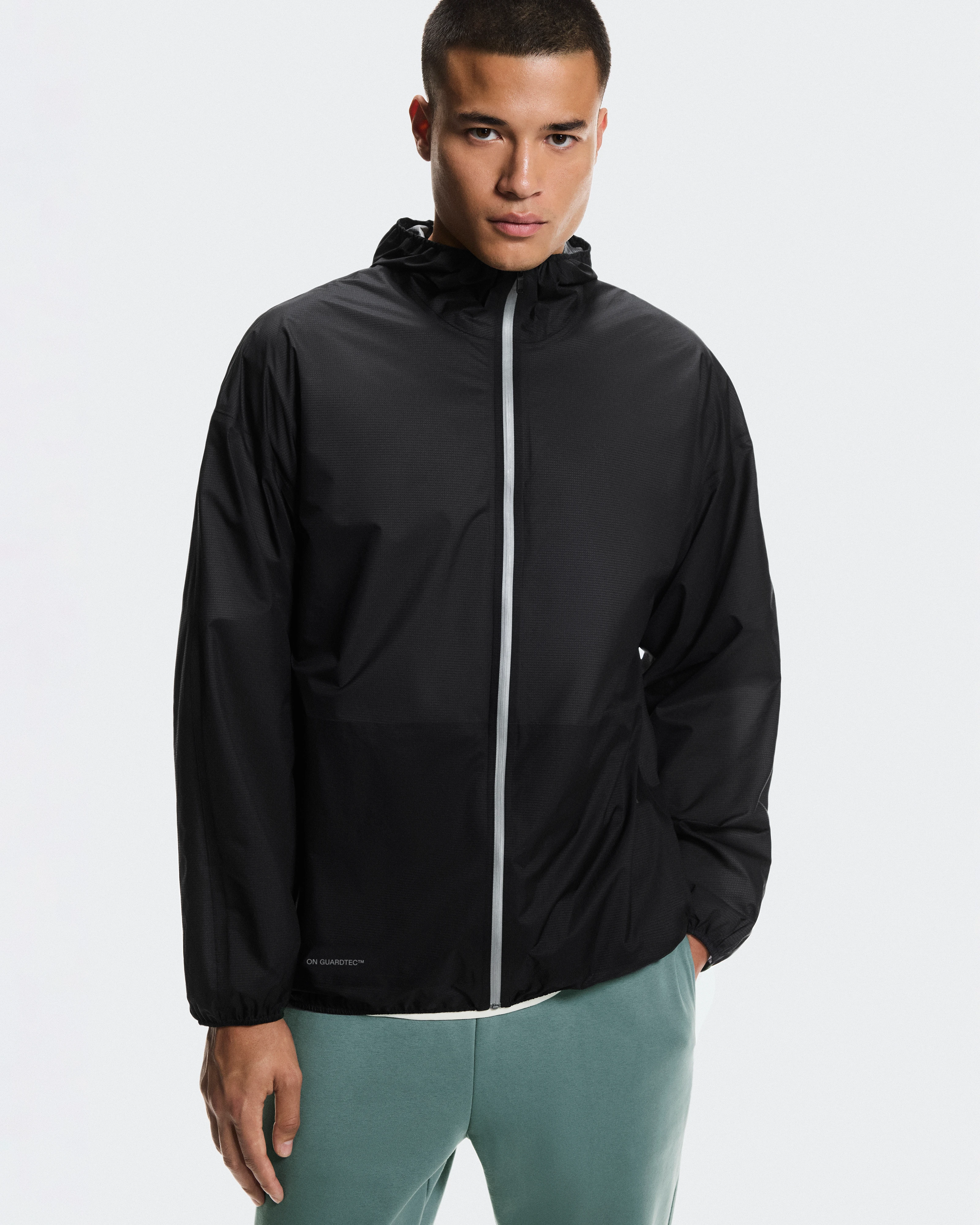 On Explore Lightweight Waterproof Jacket Black Homme Vestes