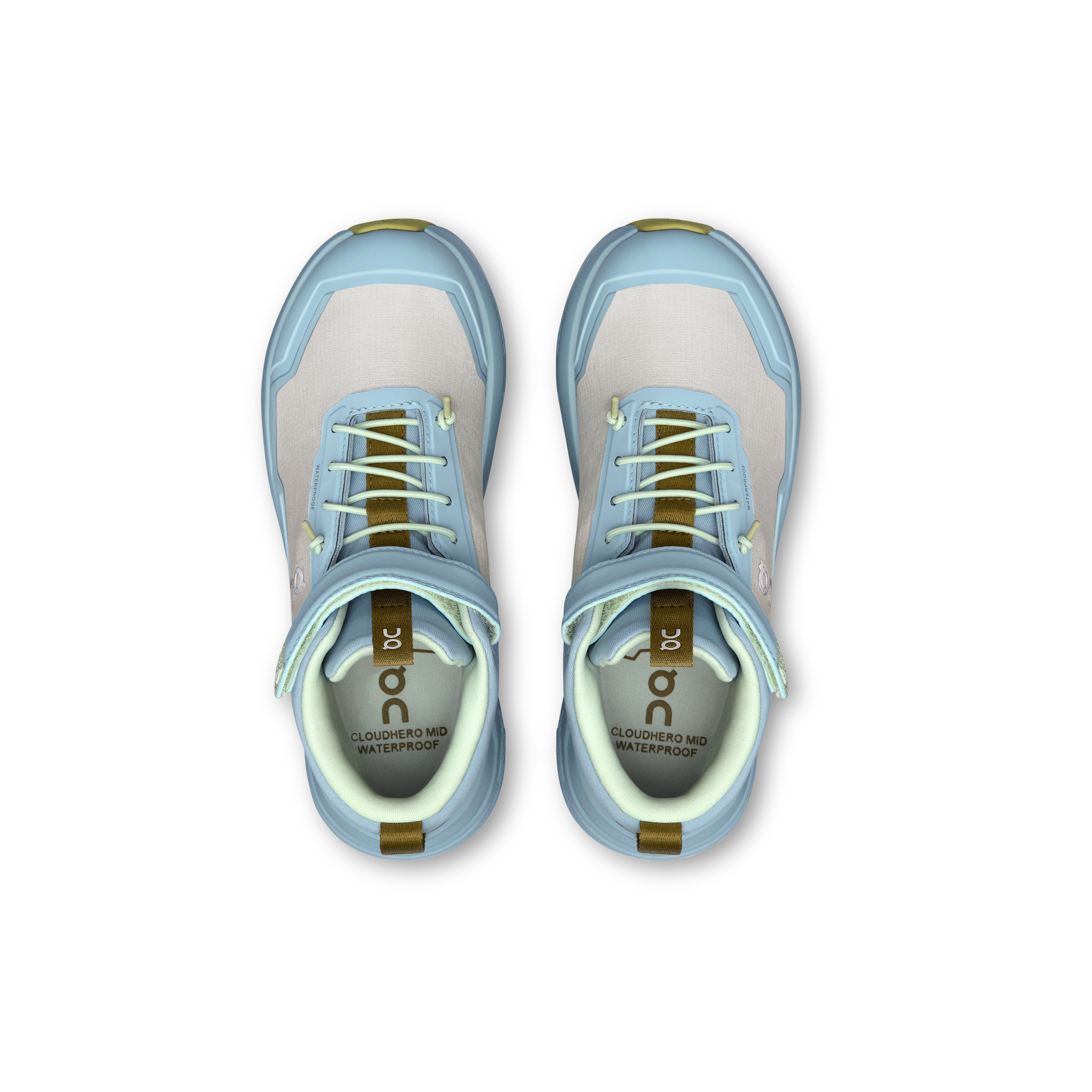 On Cloudhero Mid Waterproof Glacier & Wash Enfant Active Life Chaussures