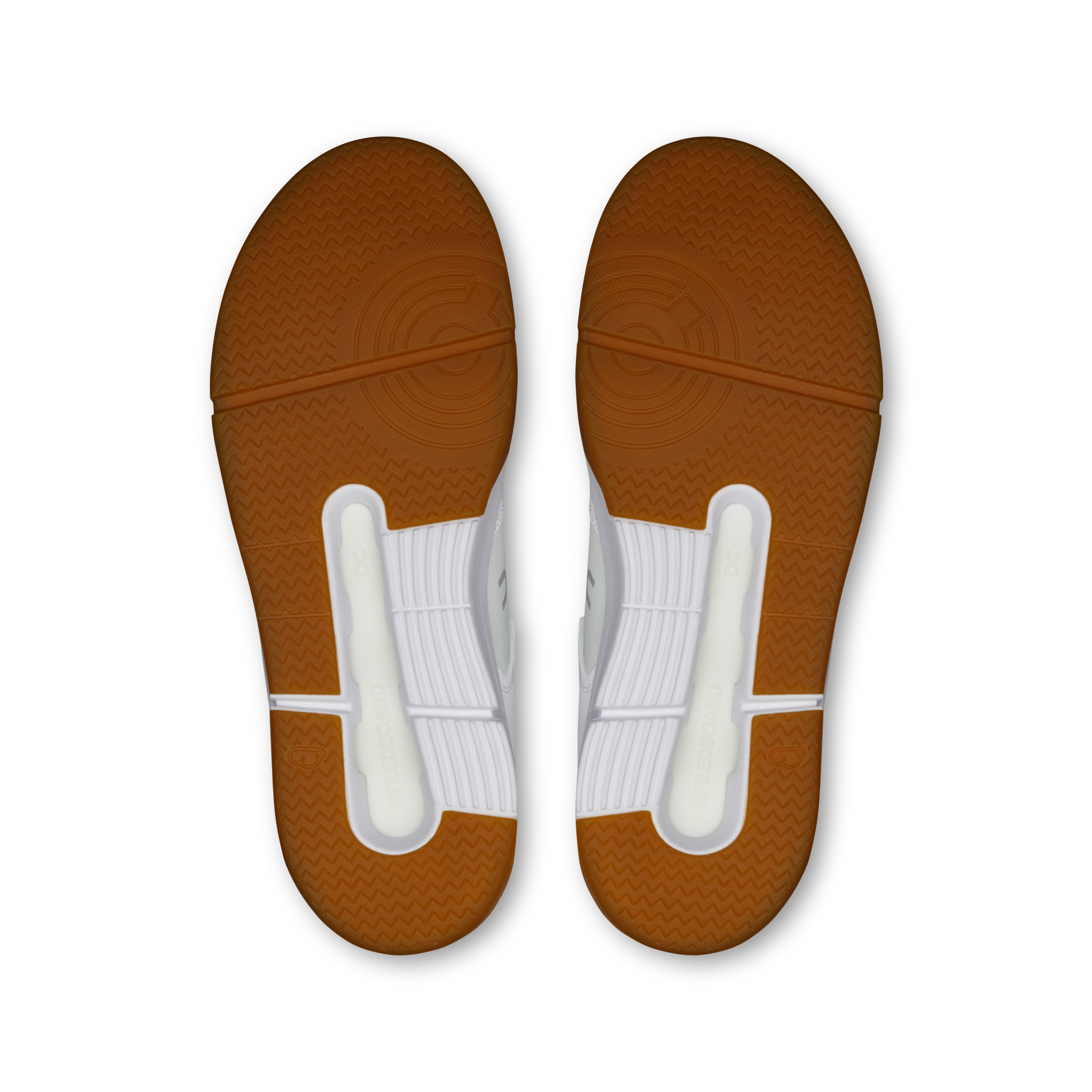 On THE ROGER Clubhouse White & Ivory Femme Tennis Chaussures