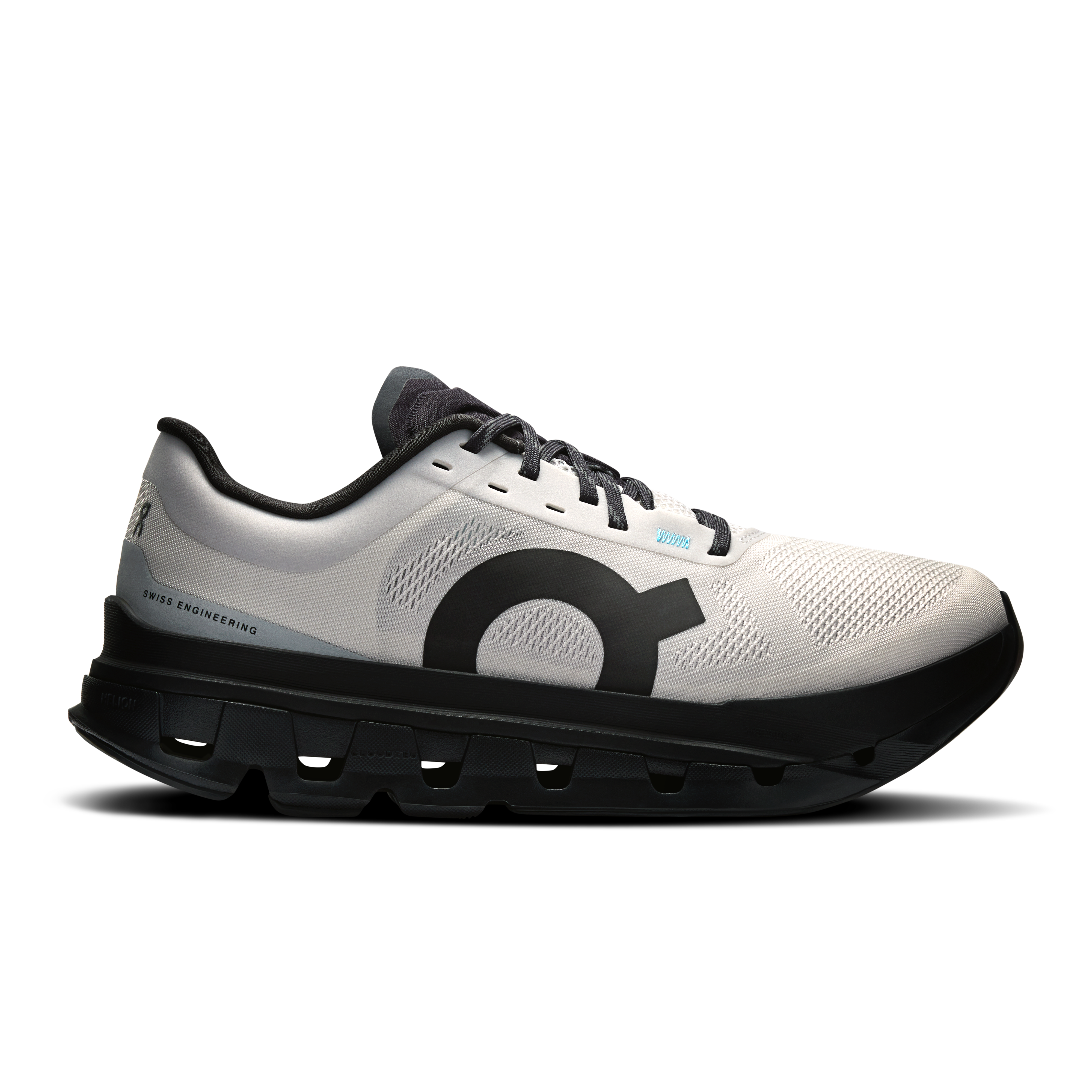 On Cloudflow 5 Lumos Glacier & Black Femme – Runs rapides, courtes et moyennes distances, Helion™ HF Chaussures