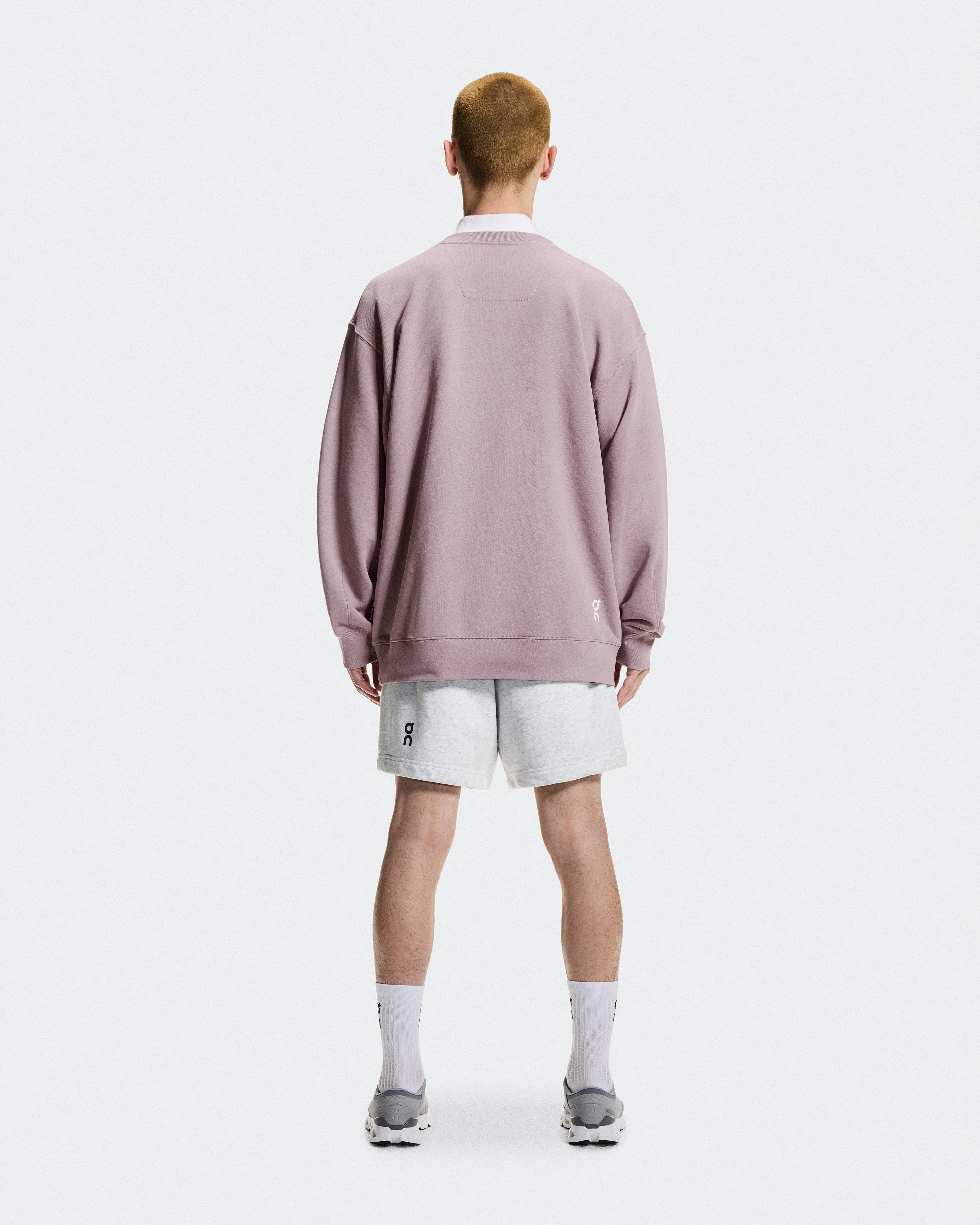 On Club Crew Heron Homme Sweats à capuche et sweats