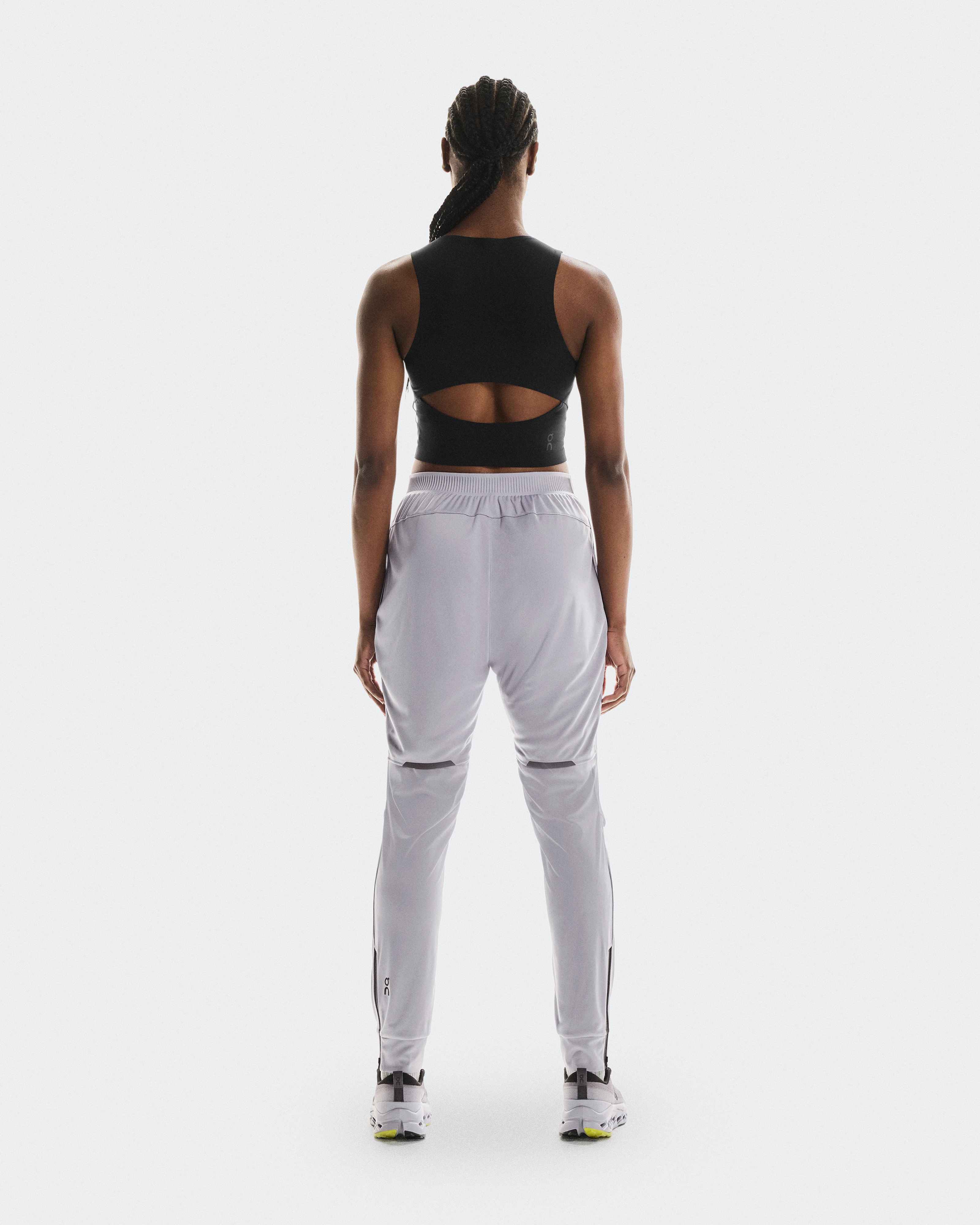 On Weather Pants Nimbus & Lilac Femme Pantalons