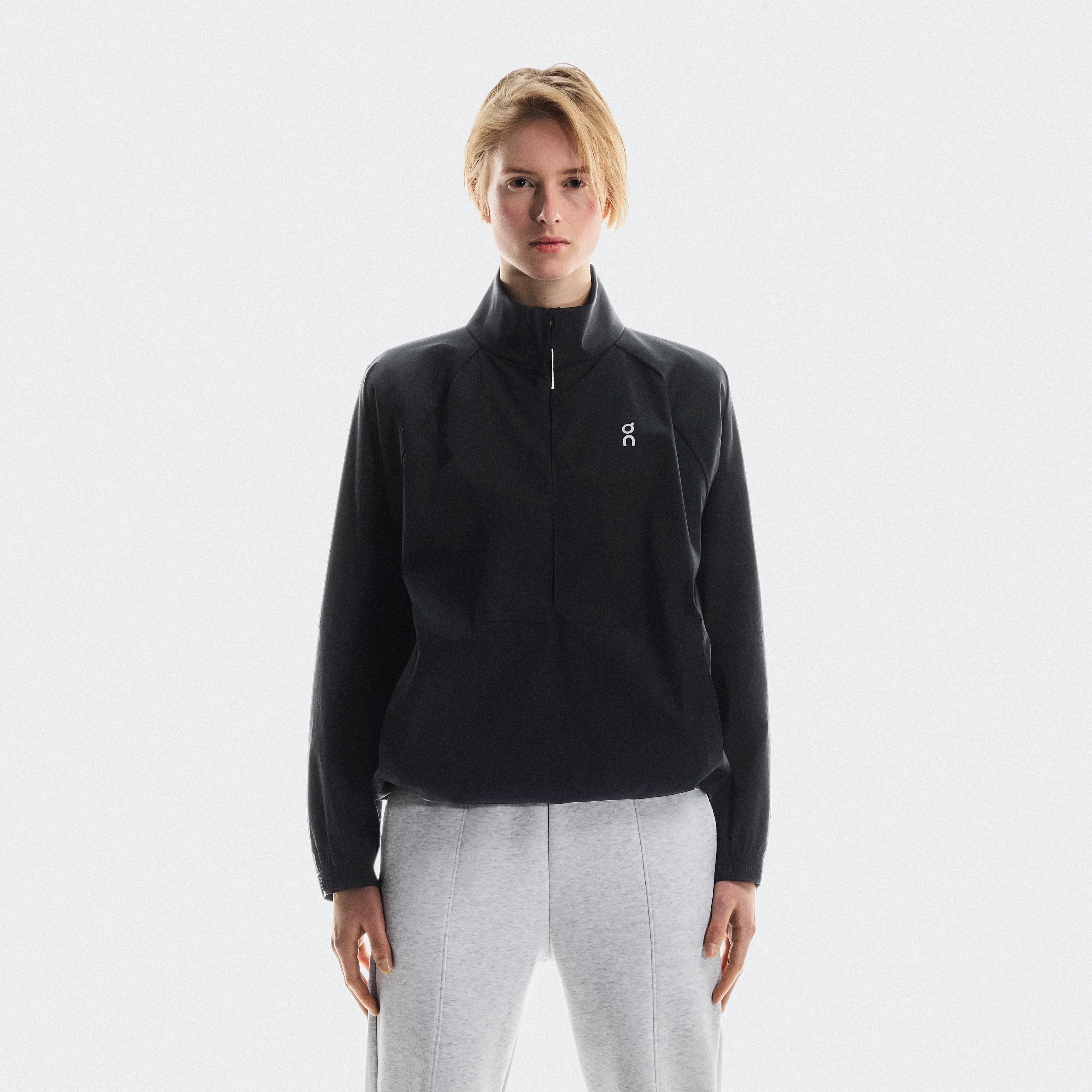 On All-Day 1/2 Zip Jacket Black Femme – Quotidien, voyage, essentiel Vestes