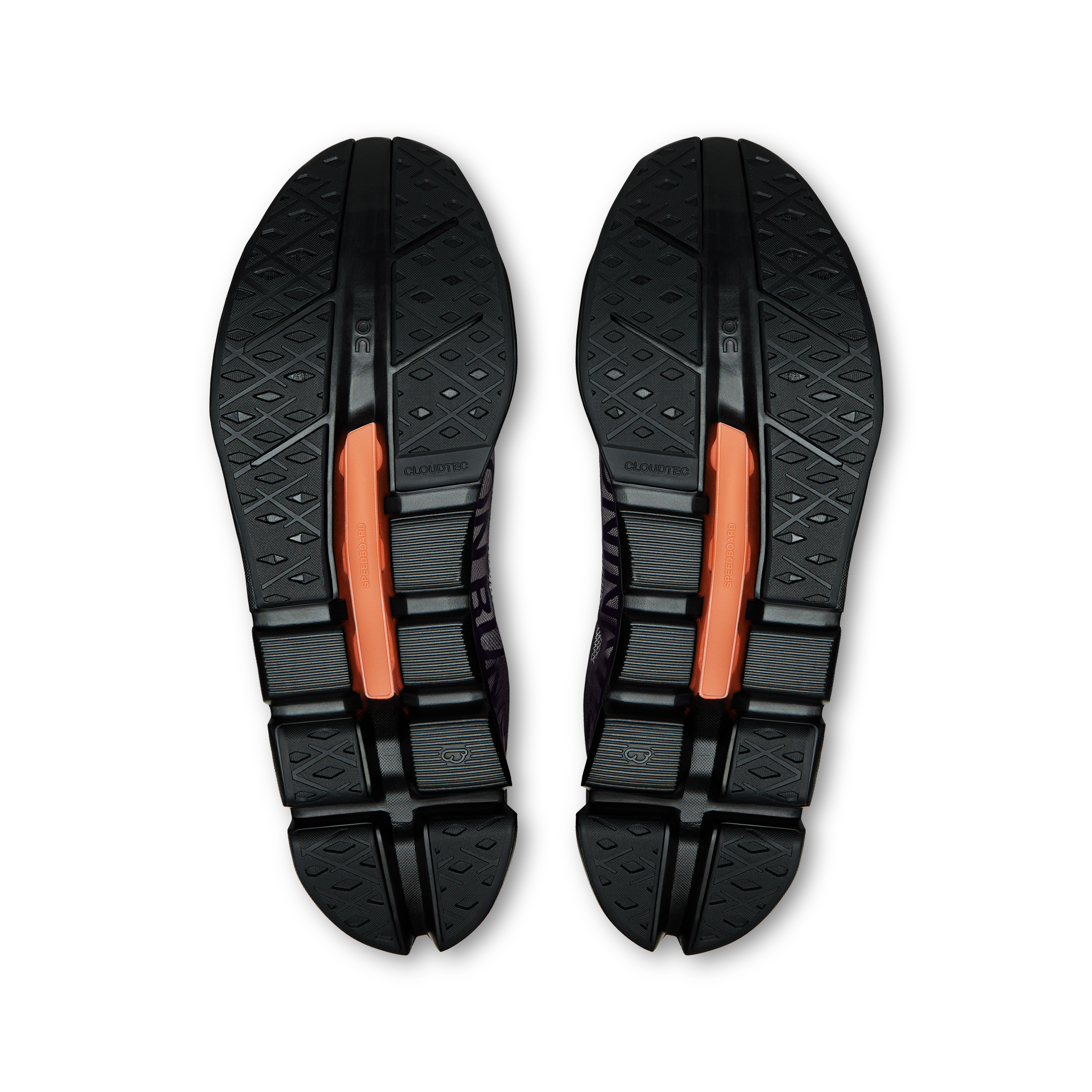 On Cloudflow 5 Black & Black Homme Running sur route Chaussures