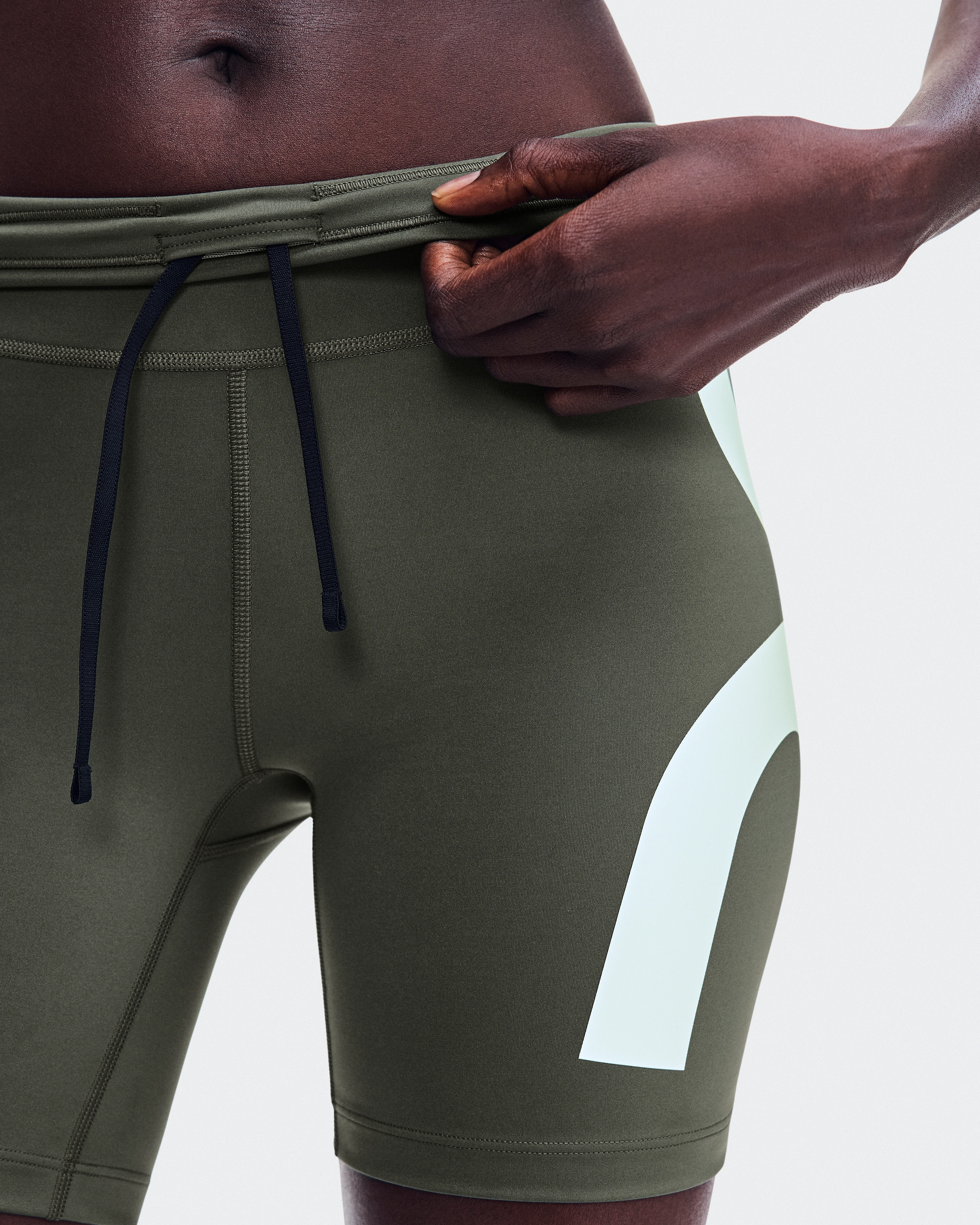 On Race Half Tights LN1 Mire Femme Leggings