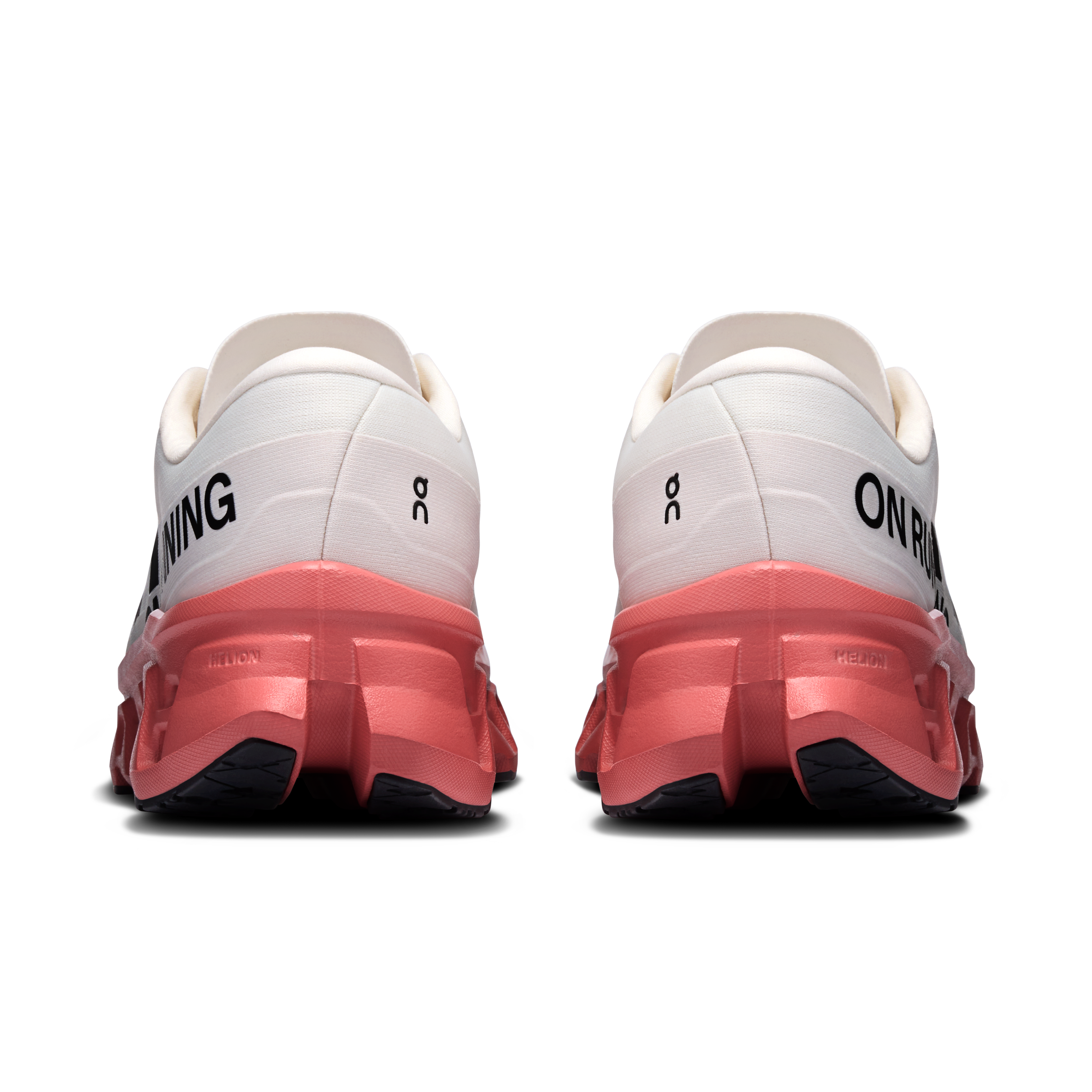 On Cloudmonster 3 Ivory & Dustrose Homme Running sur route Chaussures