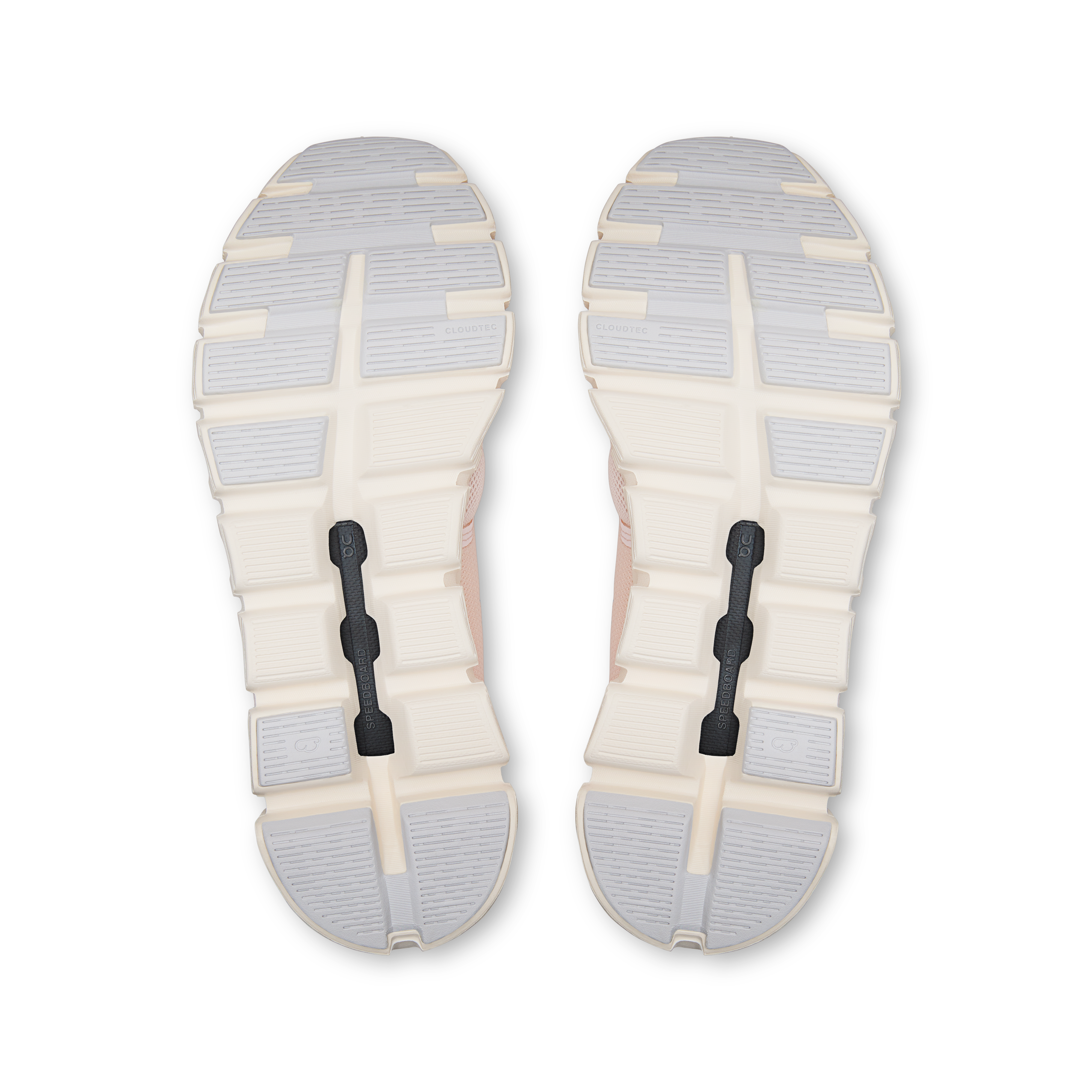 On Cloud 6 Salt & Gardenia Femme Active Life Chaussures